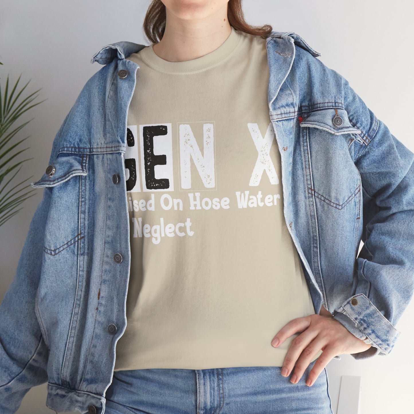 GEN X Raised On Hose Water & Neglect Tshirt Unisex Heavy Cotton