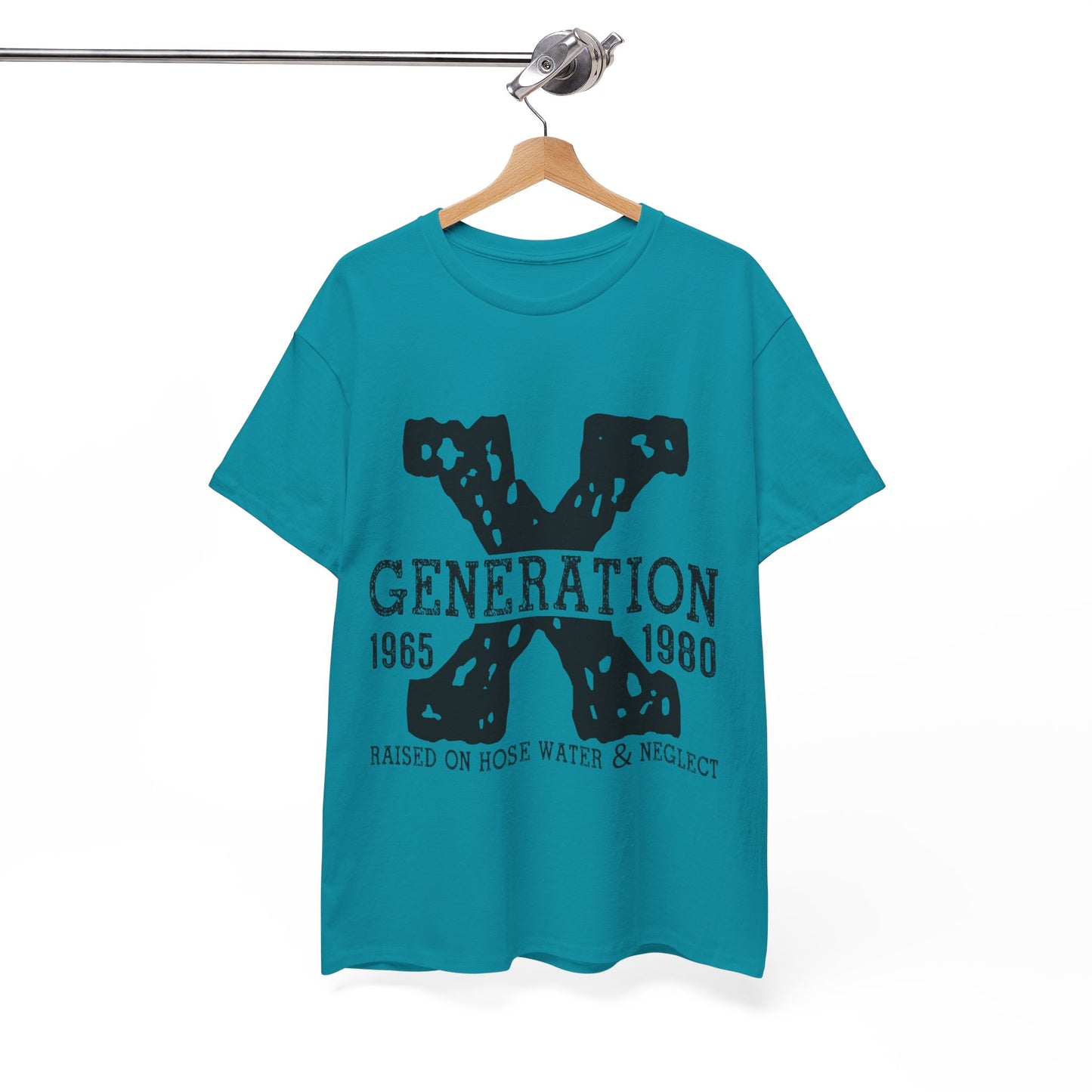 Copy of GEN X Raised On Hose Water & Neglect Tshirt Unisex Heavy Cotton