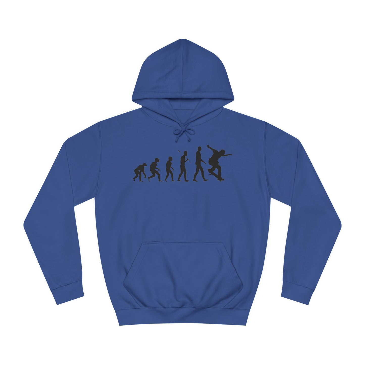 Evolution of Skateboarding Hoodie Stylish Graphic Pullover Unisex Skate Culture