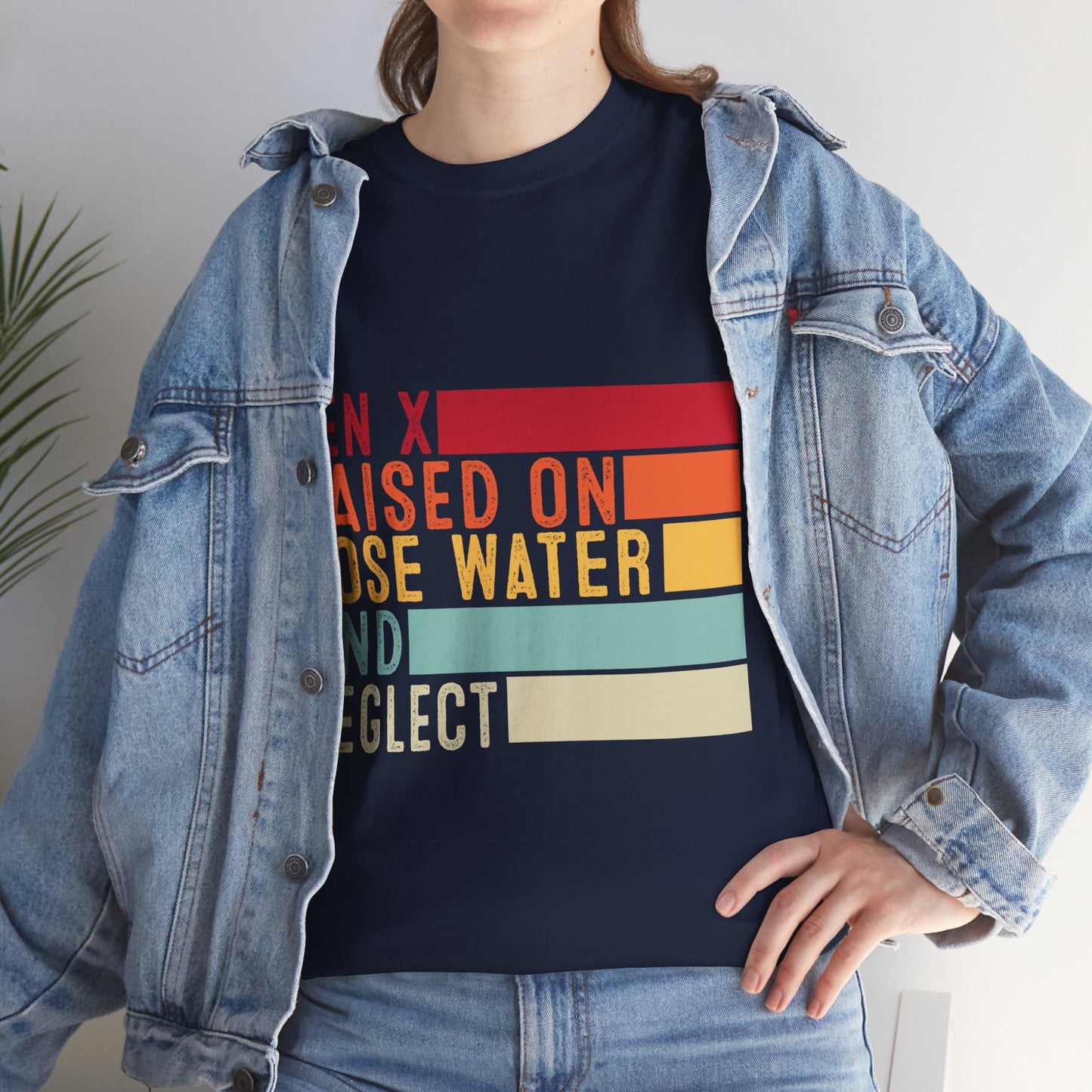 GEN X Raised On Hose Water & Neglect Tshirt Unisex Heavy Cotton