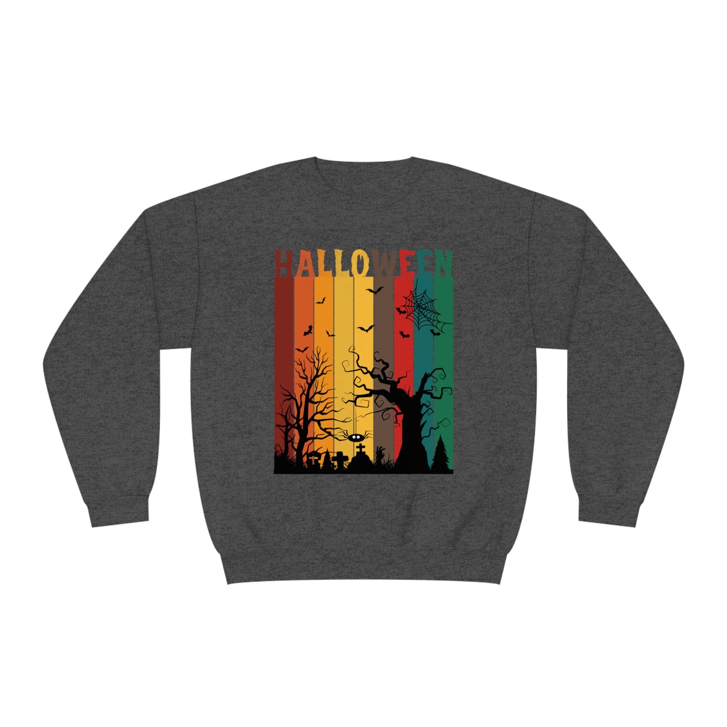 Halloween Spooky Sweatshirt Unisex NuBlend® Crewneck Sweatshirt