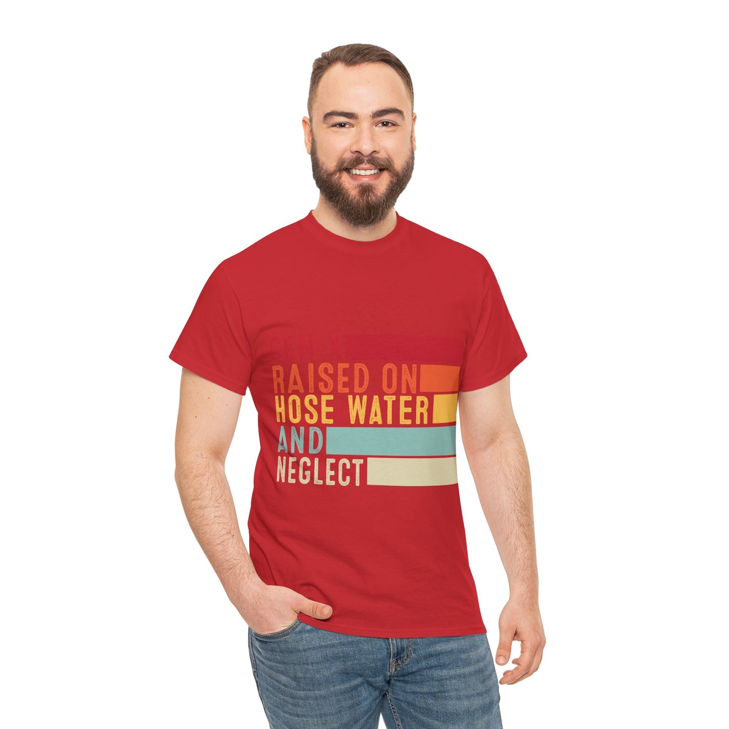 GEN X Raised On Hose Water & Neglect Tshirt Unisex Heavy Cotton