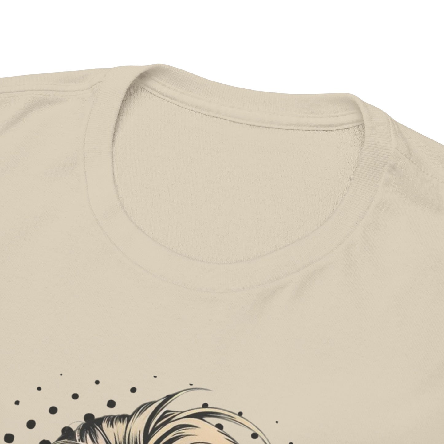 PopArt Girl Bubble Gum Bubble Tshirt unisex heavy cotton