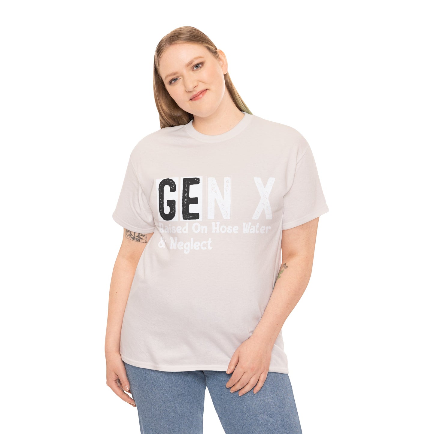 GEN X Raised On Hose Water & Neglect Tshirt Unisex Heavy Cotton