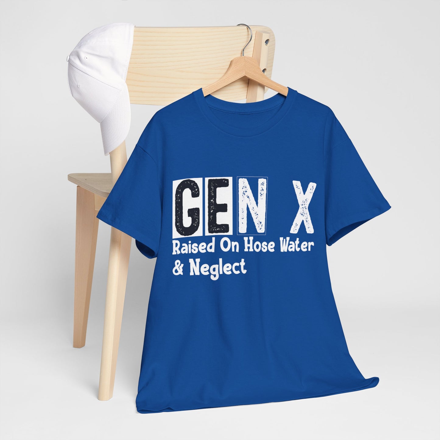 GEN X Raised On Hose Water & Neglect Tshirt Unisex Heavy Cotton