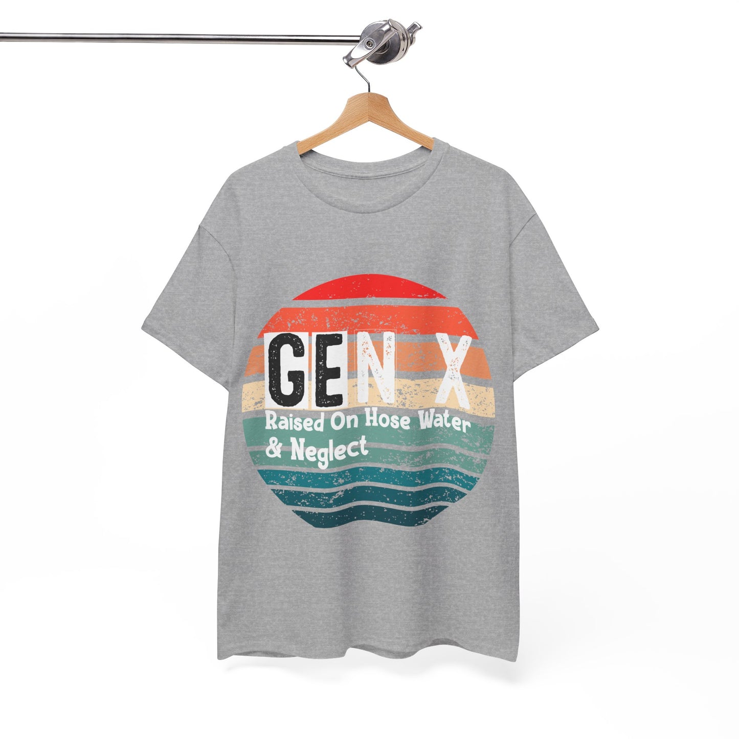 GEN X Raised On Hose Water & Neglect Tshirt Unisex Heavy Cotton