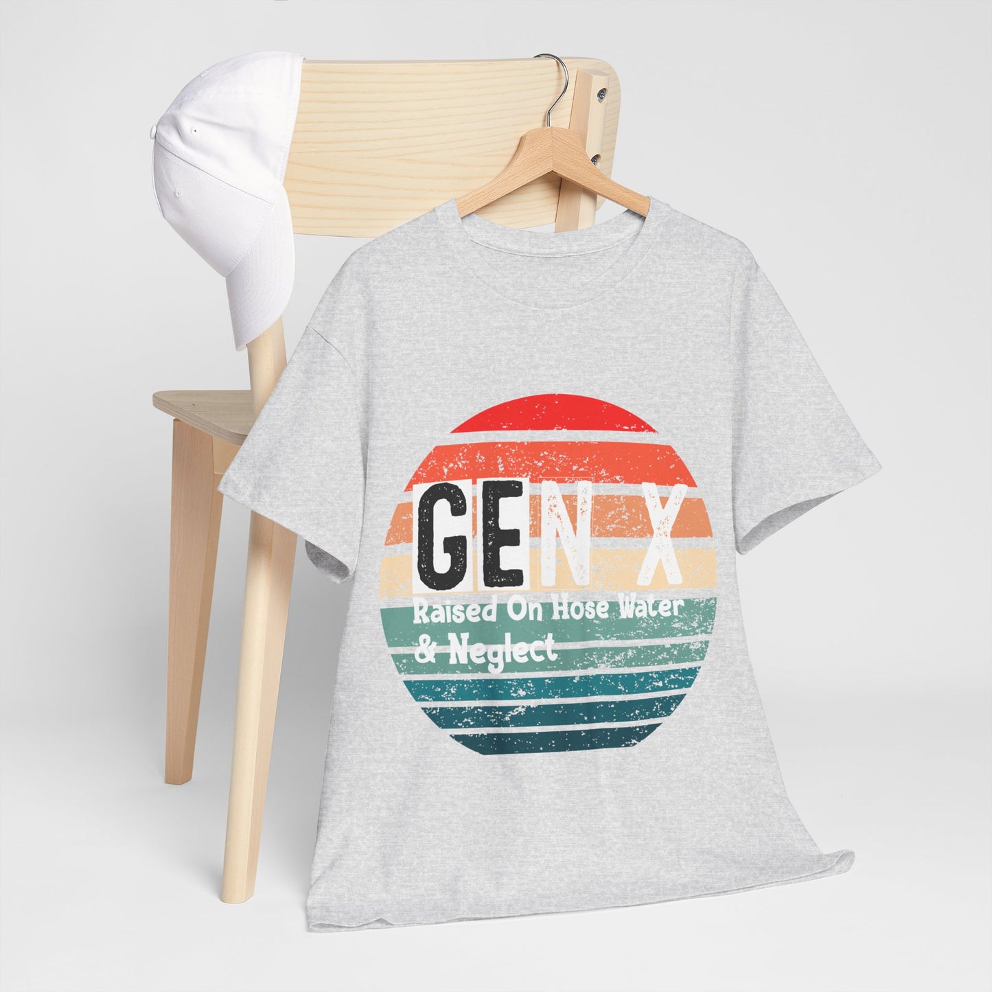 GEN X Raised On Hose Water & Neglect Tshirt Unisex Heavy Cotton