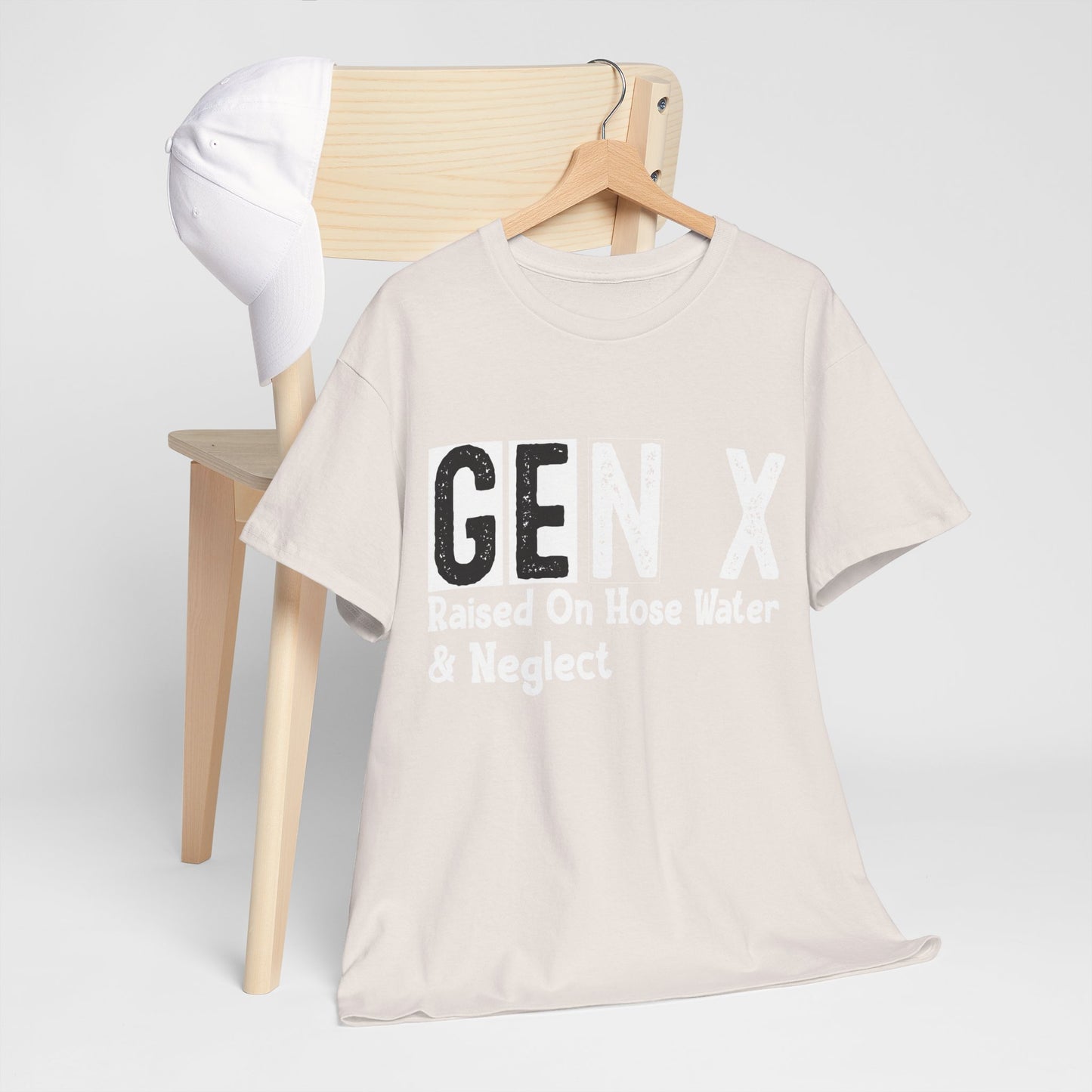 GEN X Raised On Hose Water & Neglect Tshirt Unisex Heavy Cotton