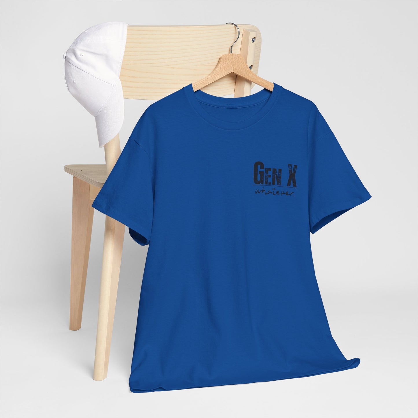 GEN X Definition Unisex Heavy Cotton T-Shirt Front & Back