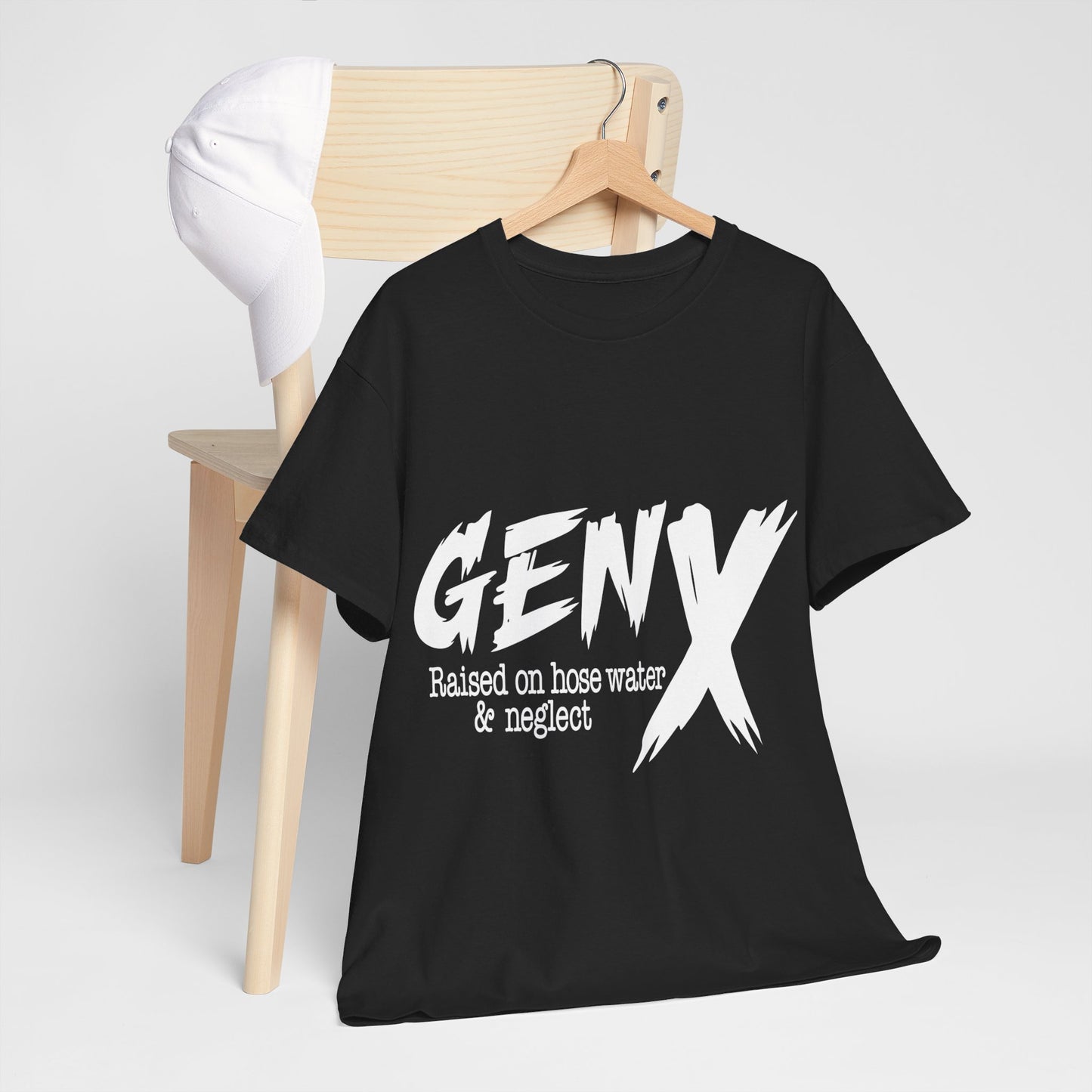 GEN X Raised On Hose Water & Neglect Tshirt Unisex Heavy Cotton