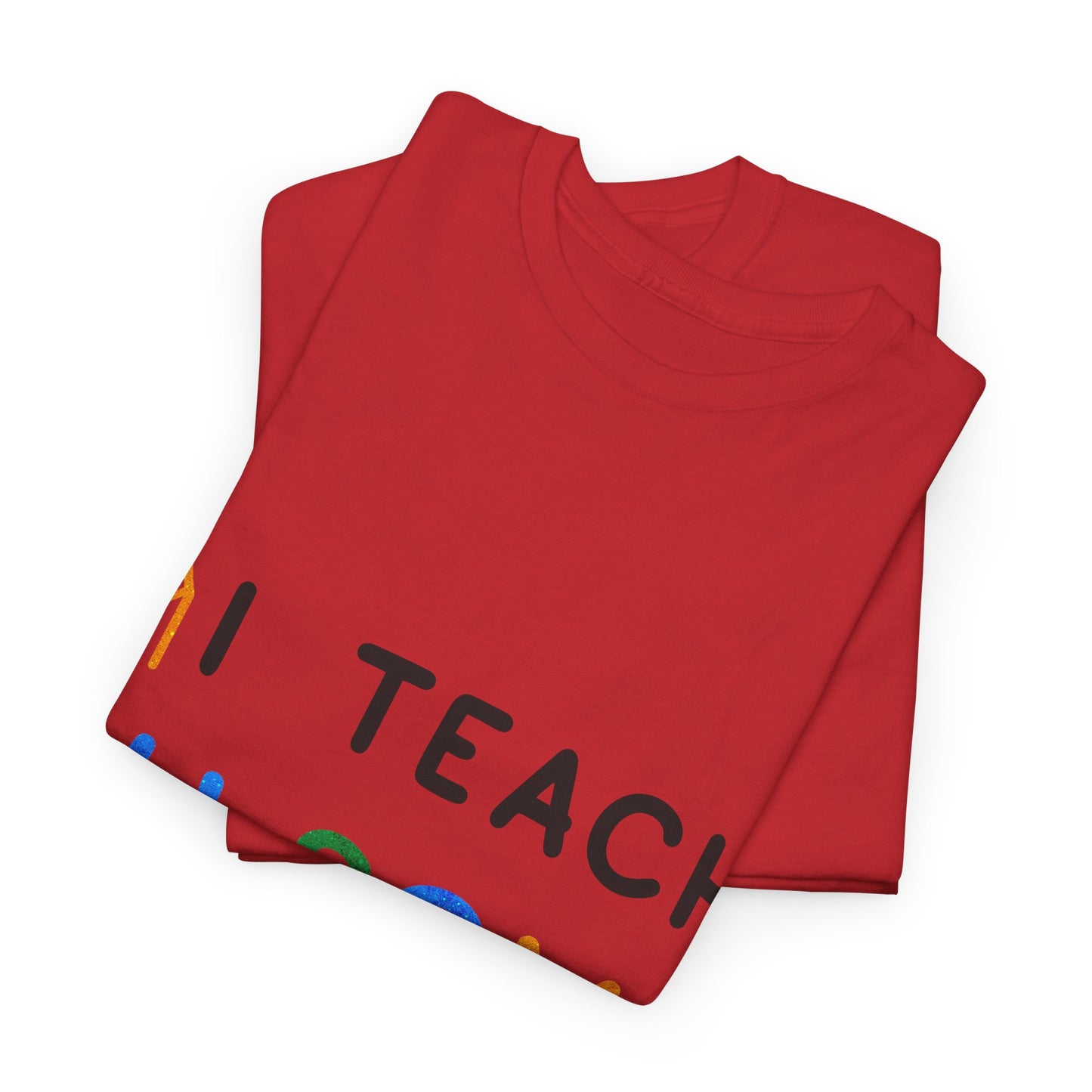 Autism I TEACH AU-SOME KIDS T-shirt Unisex Heavy Cotton