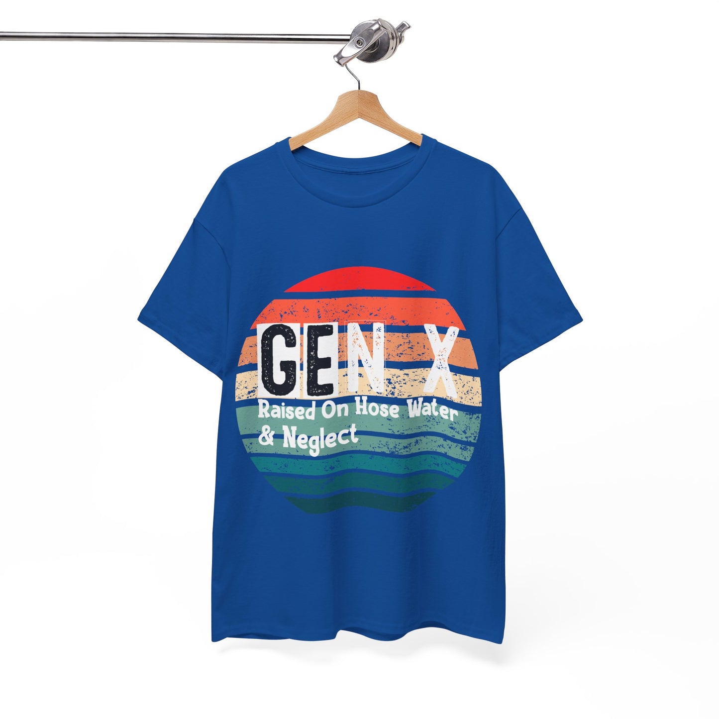 GEN X Raised On Hose Water & Neglect Tshirt Unisex Heavy Cotton