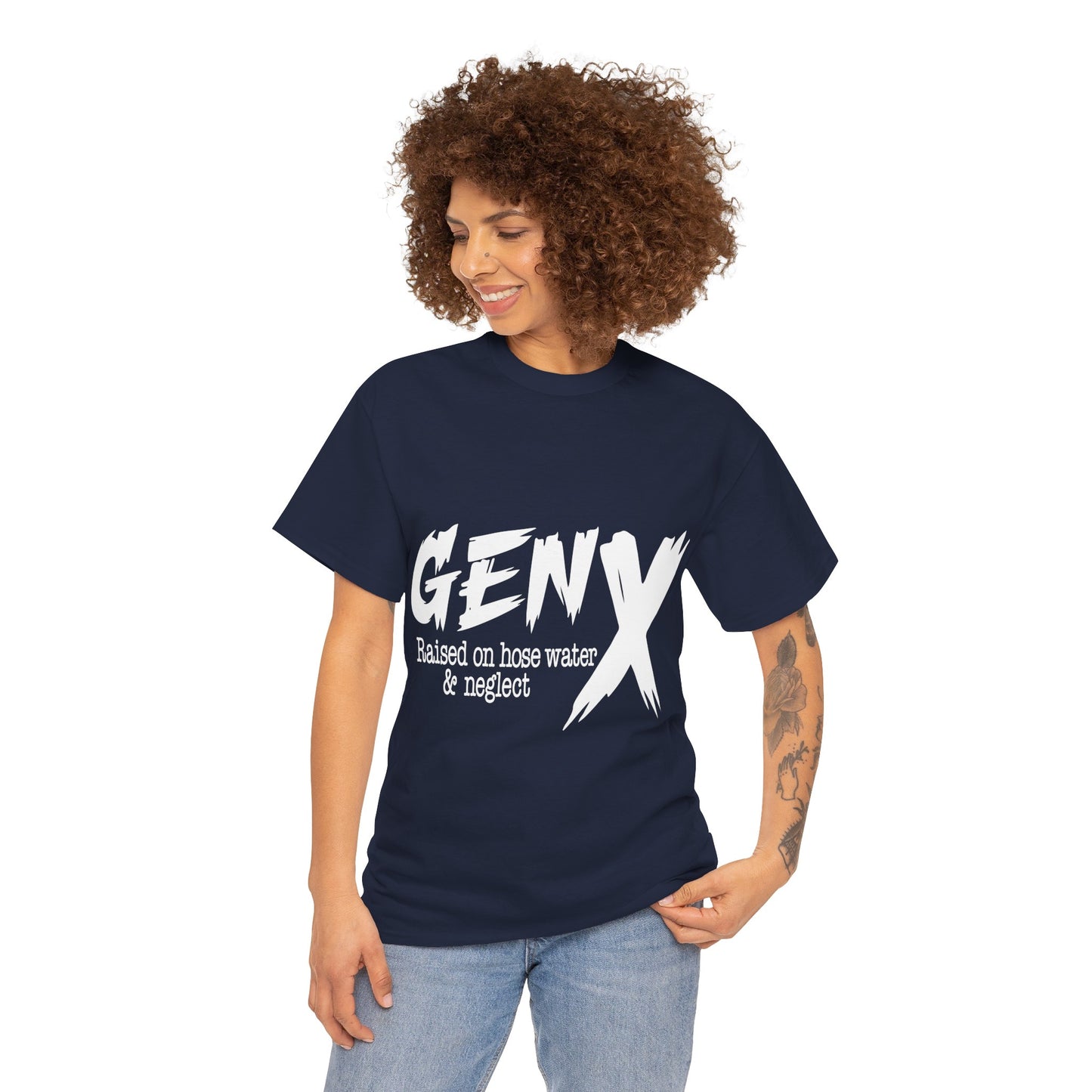 GEN X Raised On Hose Water & Neglect Tshirt Unisex Heavy Cotton