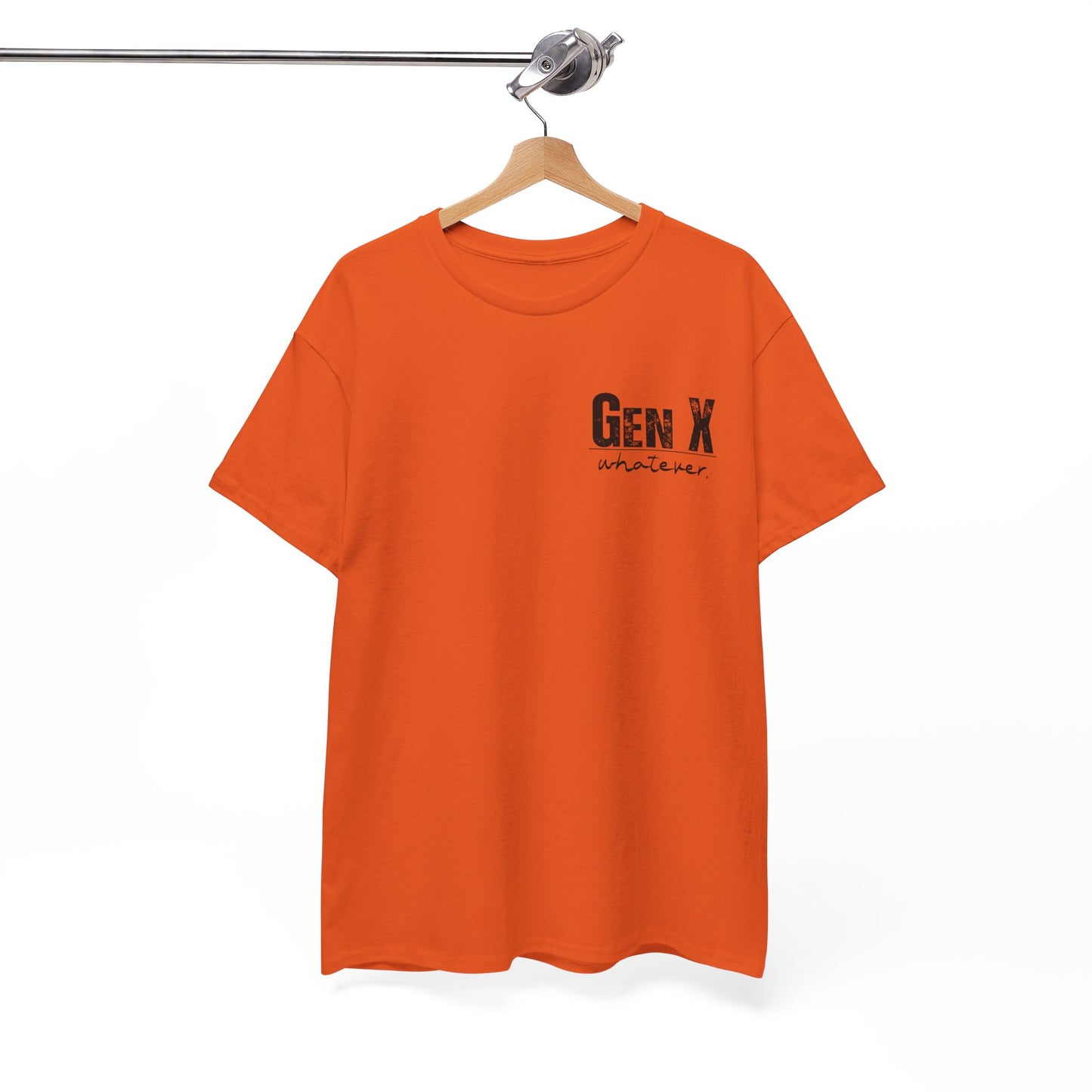 GEN X Definition Unisex Heavy Cotton T-Shirt Front & Back