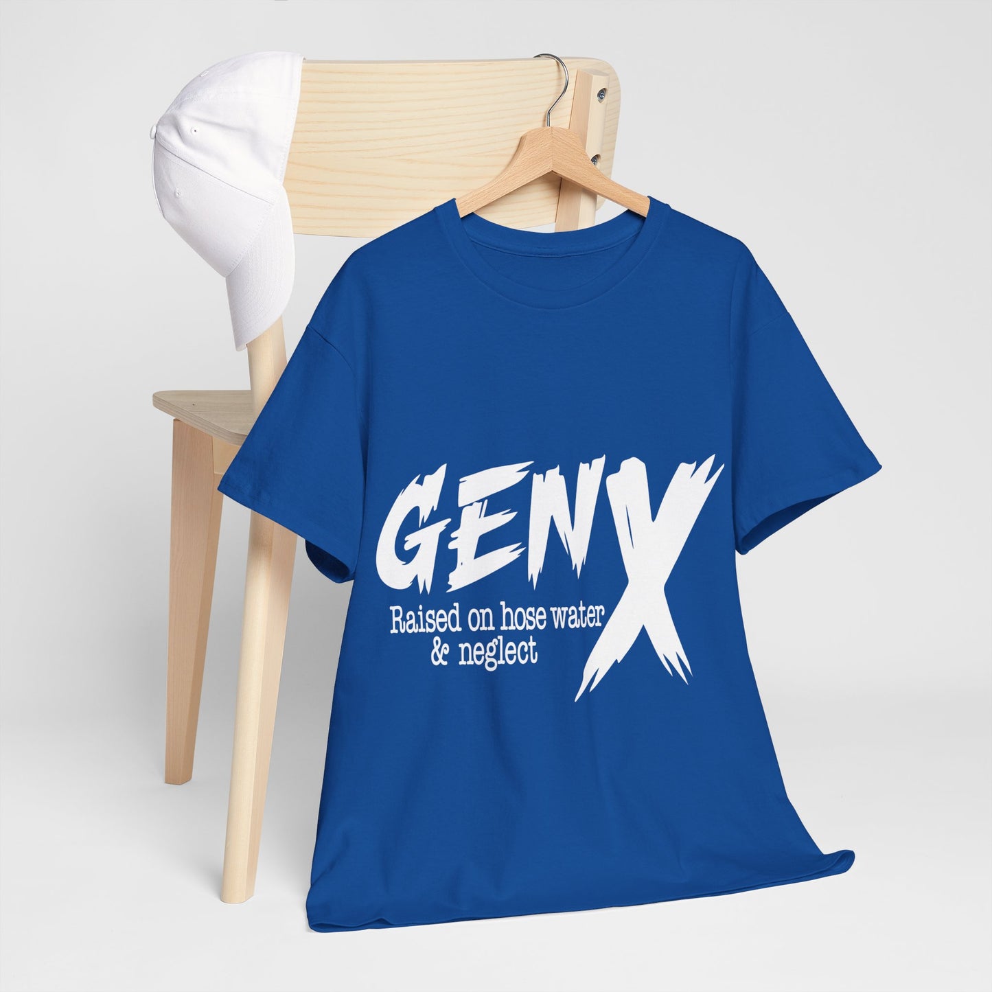 GEN X Raised On Hose Water & Neglect Tshirt Unisex Heavy Cotton