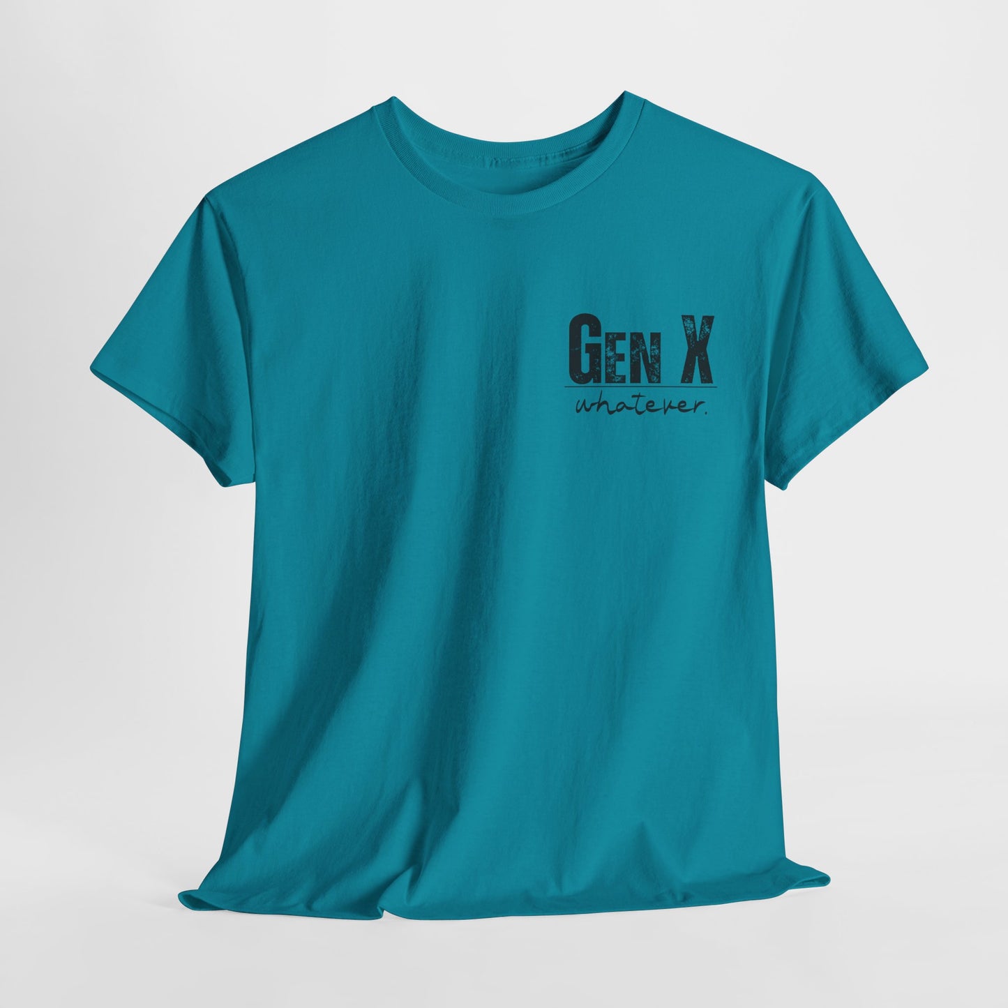 GEN X Definition Unisex Heavy Cotton T-Shirt Front & Back