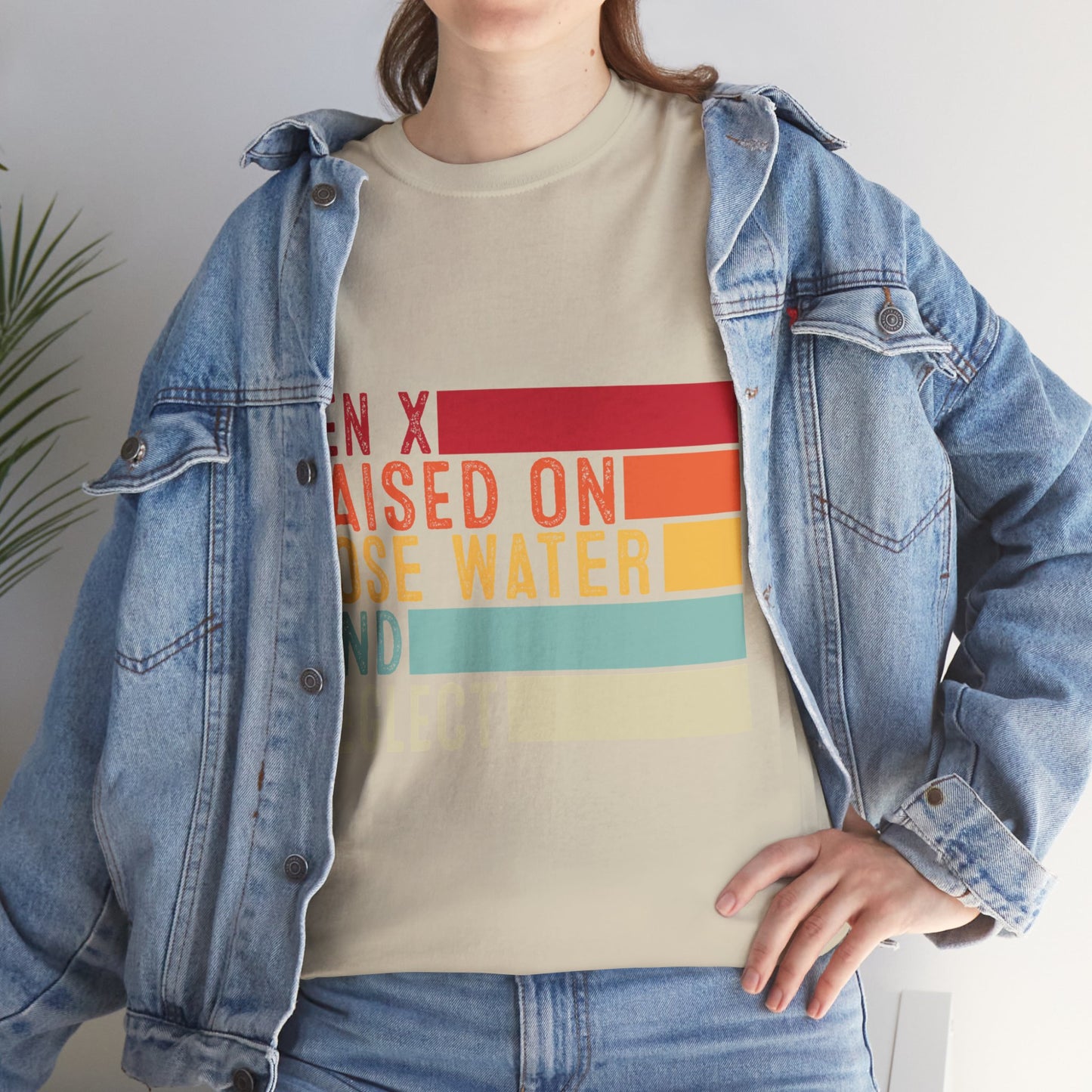 GEN X Raised On Hose Water & Neglect Tshirt Unisex Heavy Cotton