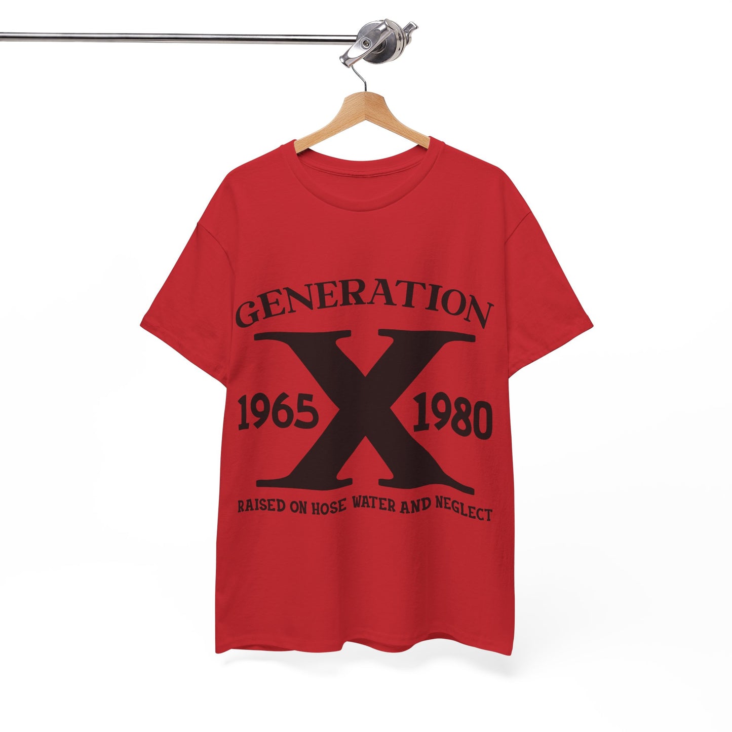 GEN X Raised On Hose Water & Neglect Tshirt Unisex Heavy Cotton