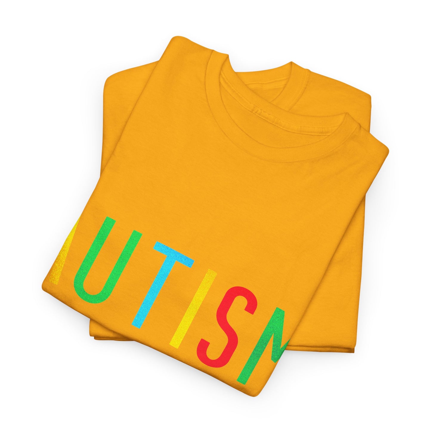 Autism ACCEPT UNDERSTAND LOVE T-shirt Unisex Heavy Cotton
