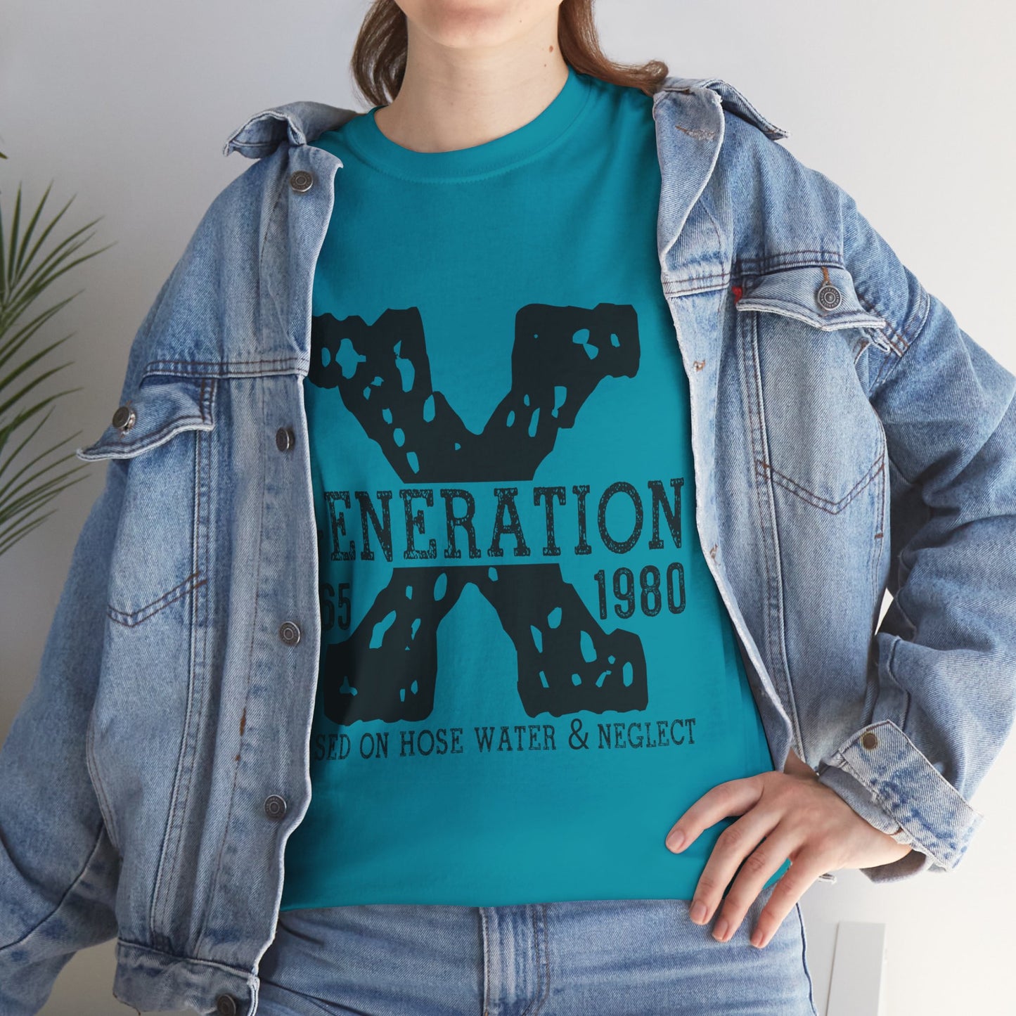 Copy of GEN X Raised On Hose Water & Neglect Tshirt Unisex Heavy Cotton