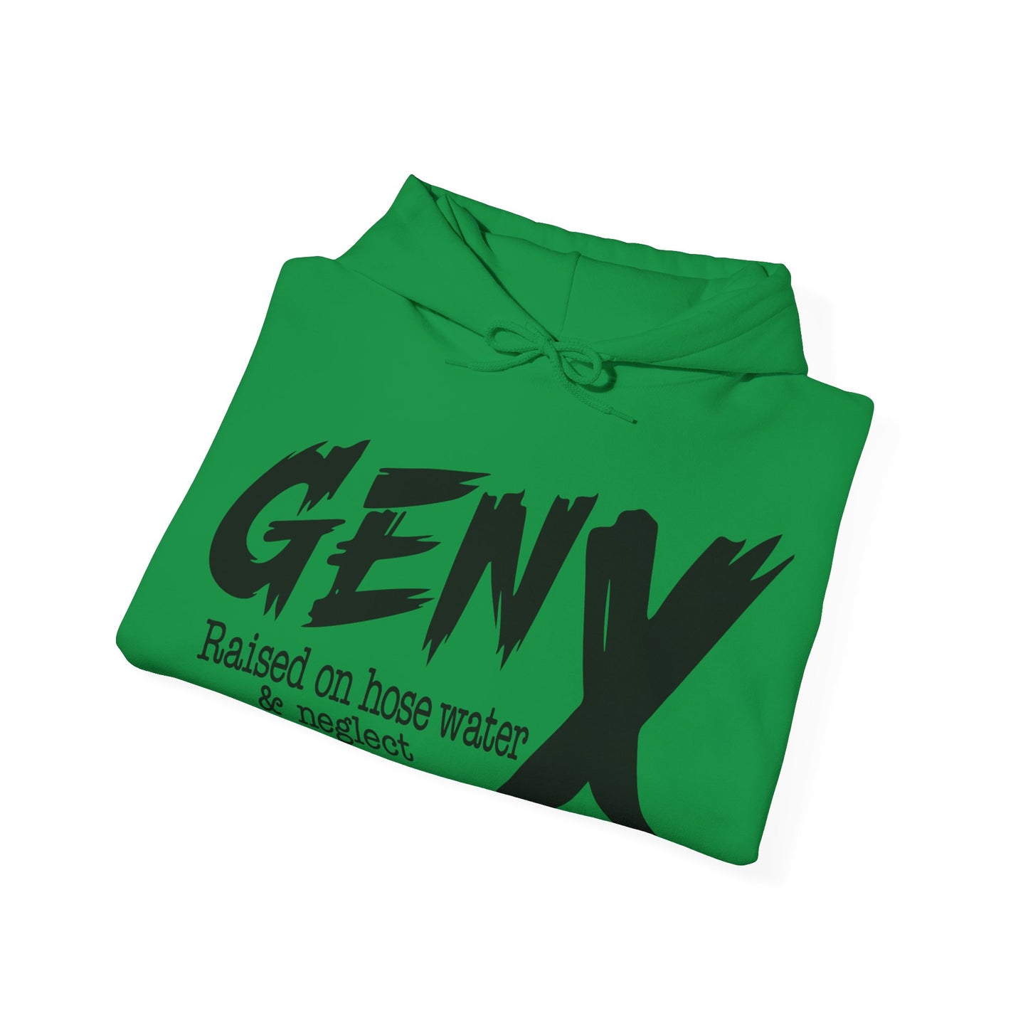 Gen X Raised on Hose Water & Neglect Unisex Heavy Blend™ Hooded Sweatshirt