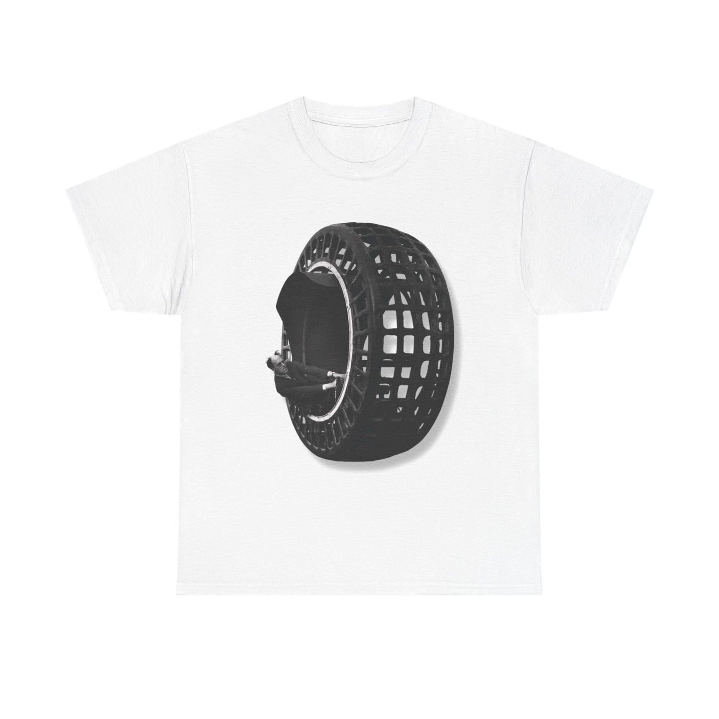 ONE WHEELED VEHICLE T-Shirt unisex heavy cotton T-Shirt