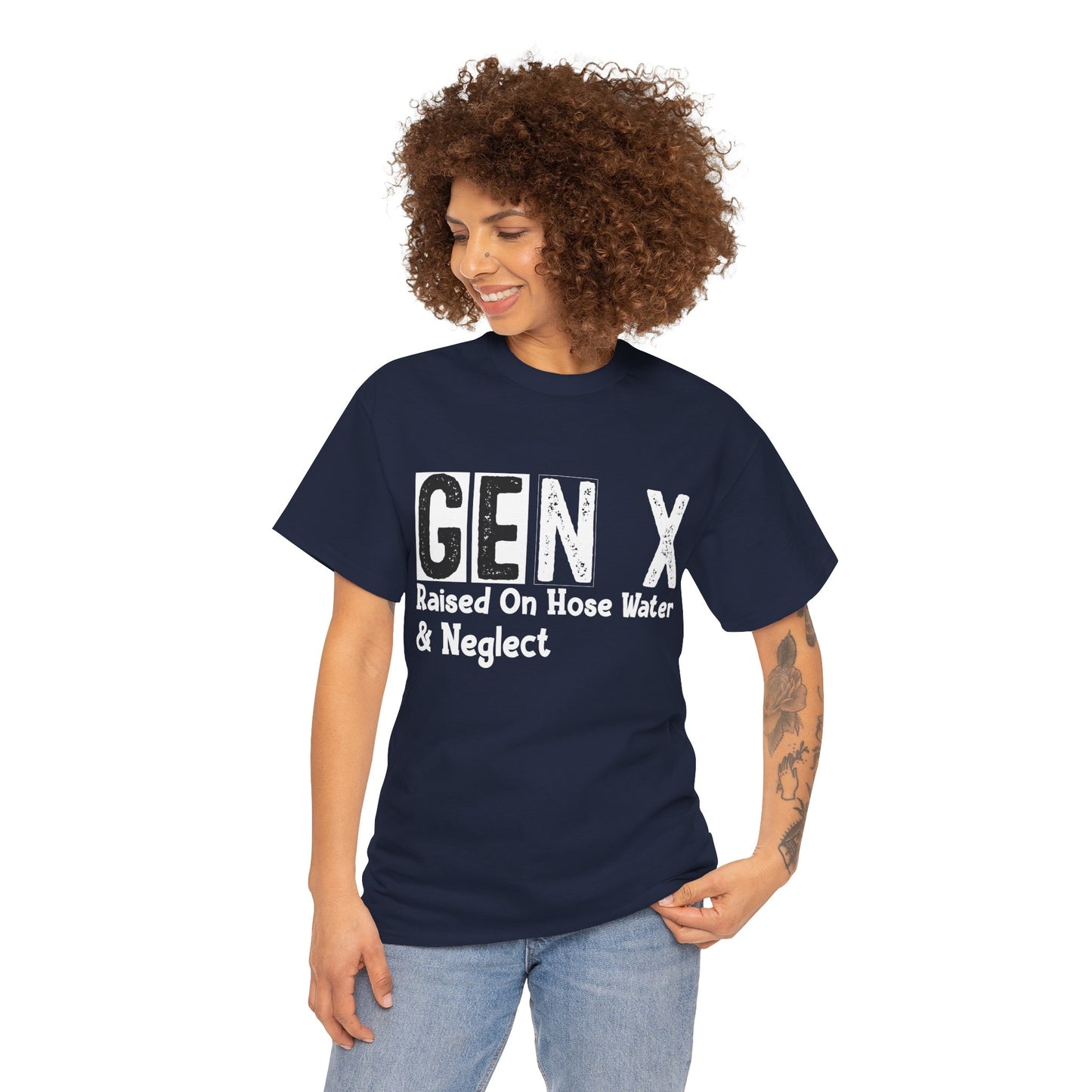 GEN X Raised On Hose Water & Neglect Tshirt Unisex Heavy Cotton