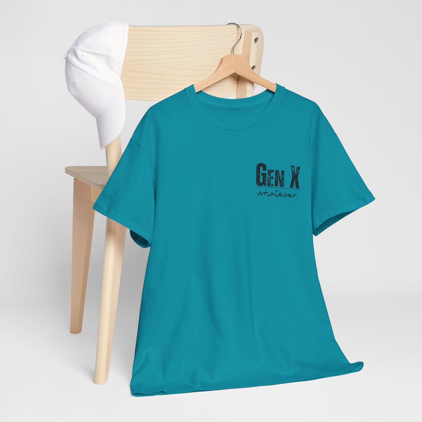 GEN X Definition Unisex Heavy Cotton T-Shirt Front & Back