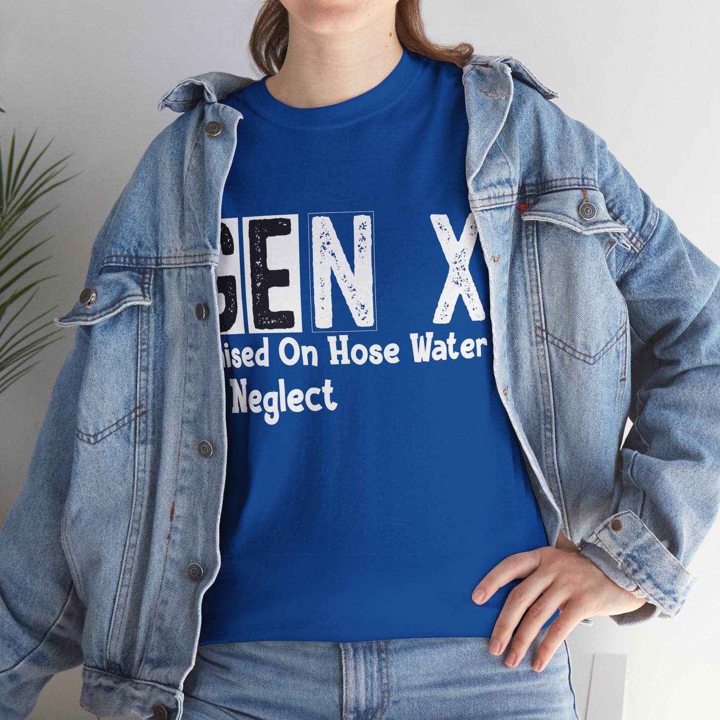 GEN X Raised On Hose Water & Neglect Tshirt Unisex Heavy Cotton