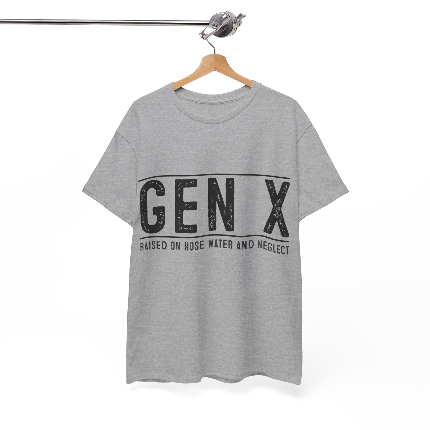 GEN X Raised On Hose Water & Neglect Tshirt Unisex Heavy Cotton