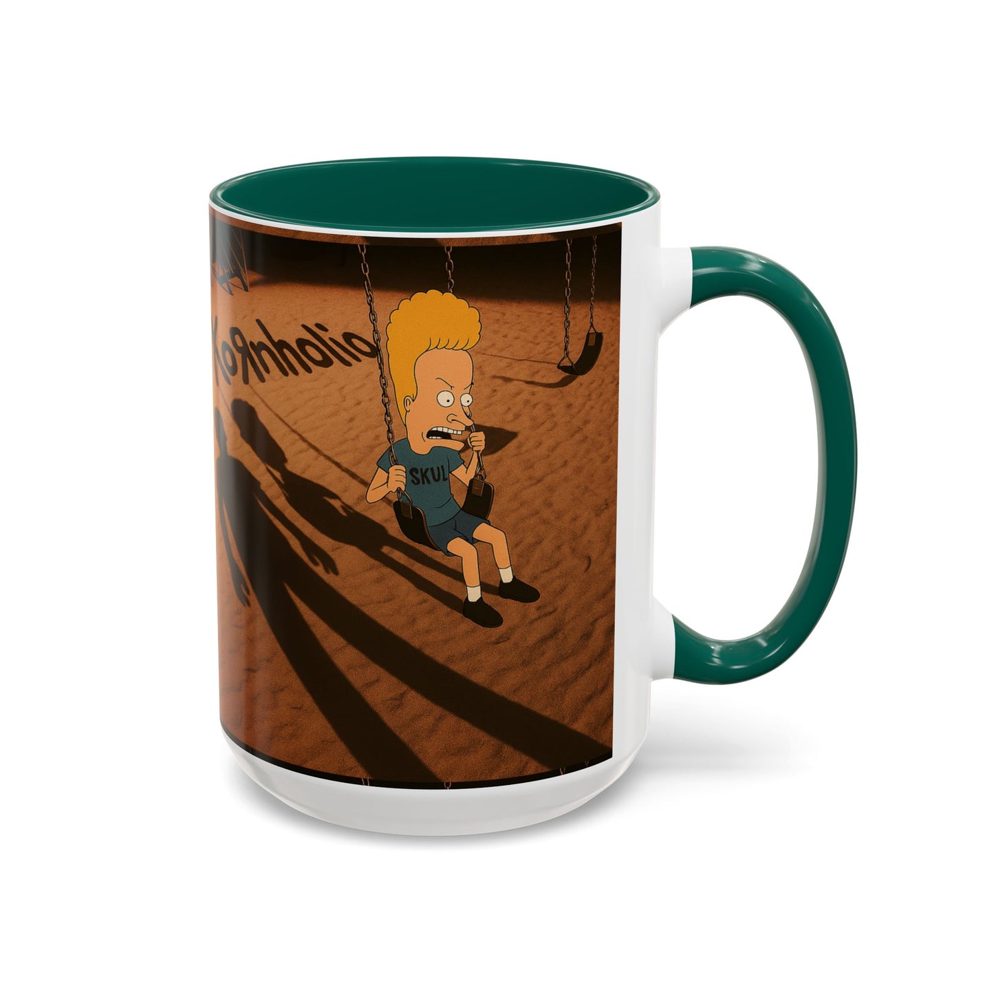 Kornholio 15 oz Coffee Mug Funny Nu Metal Cartoon Cup Multiple Colors