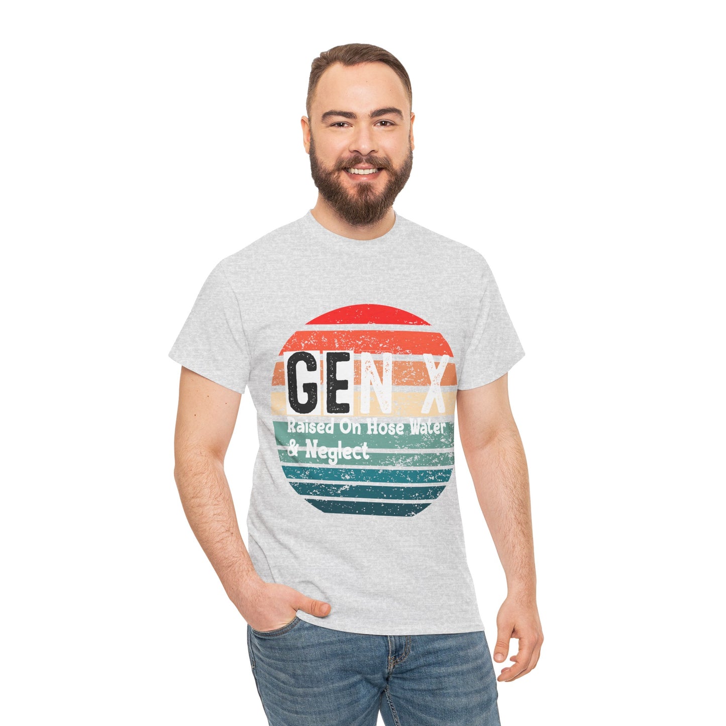 GEN X Raised On Hose Water & Neglect Tshirt Unisex Heavy Cotton