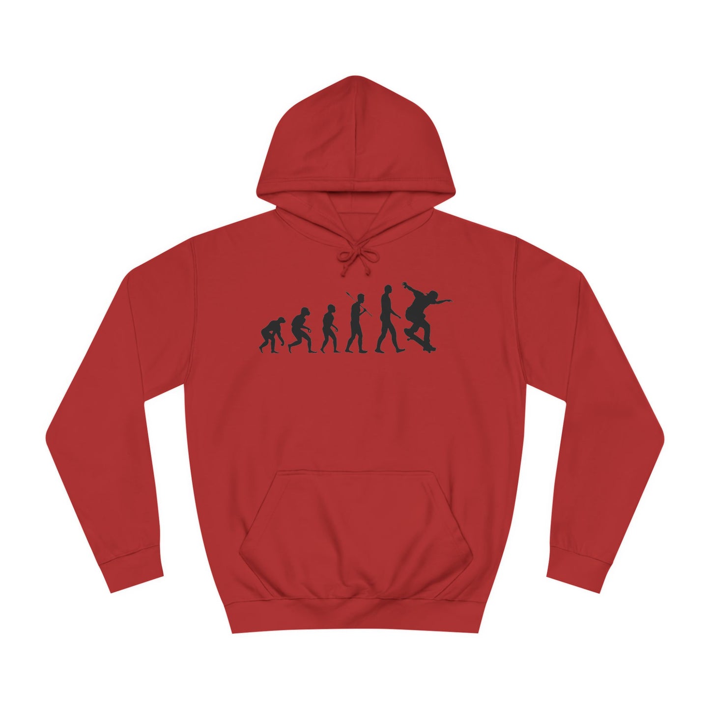 Evolution of Skateboarding Hoodie Stylish Graphic Pullover Unisex Skate Culture