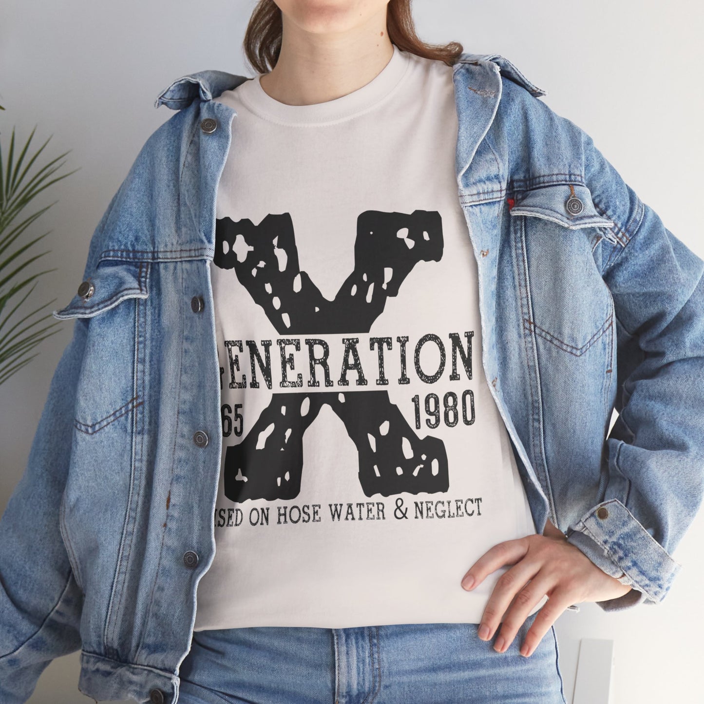 Copy of GEN X Raised On Hose Water & Neglect Tshirt Unisex Heavy Cotton