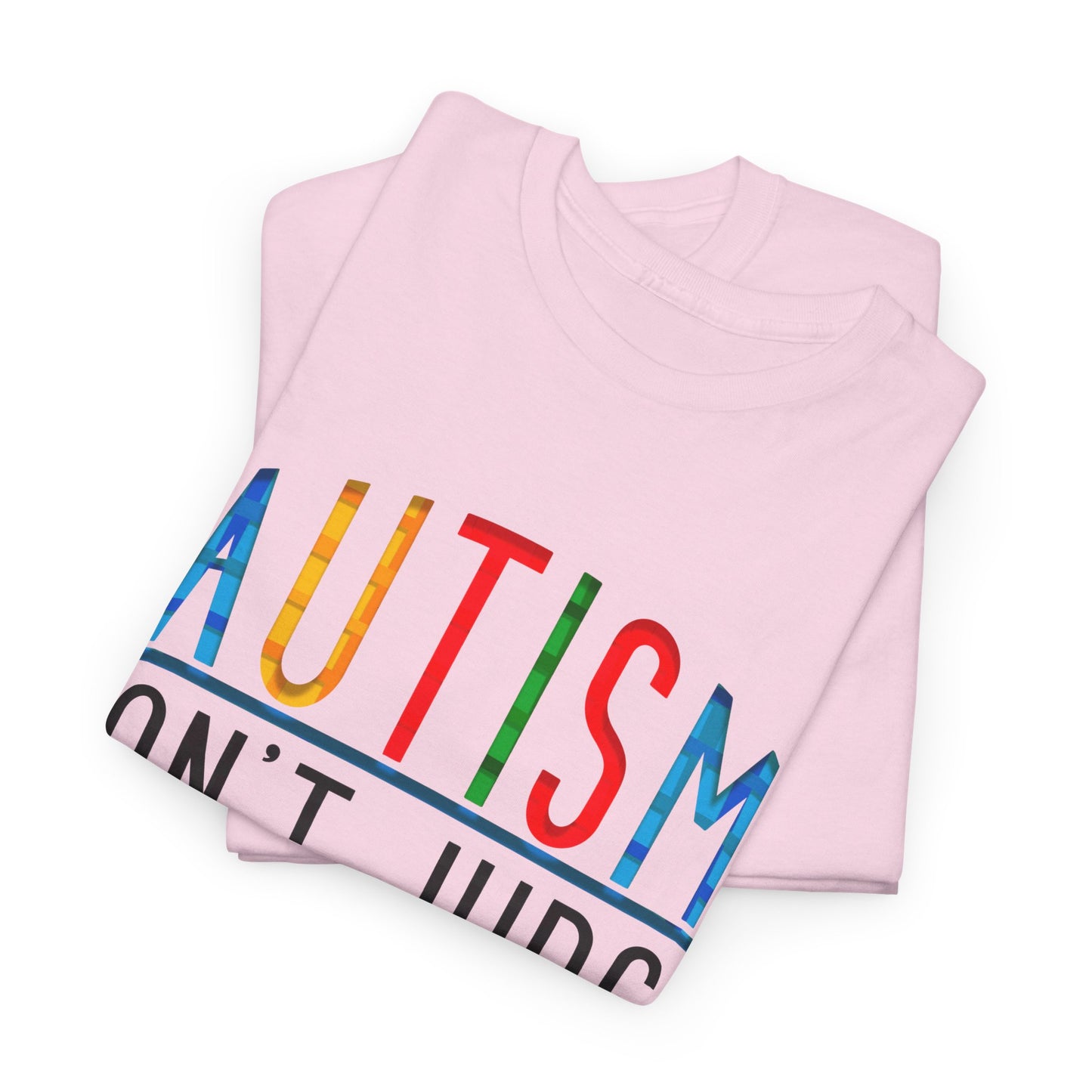 Autism Don't Judge Understand T-shirt Unisex Heavy Cotton