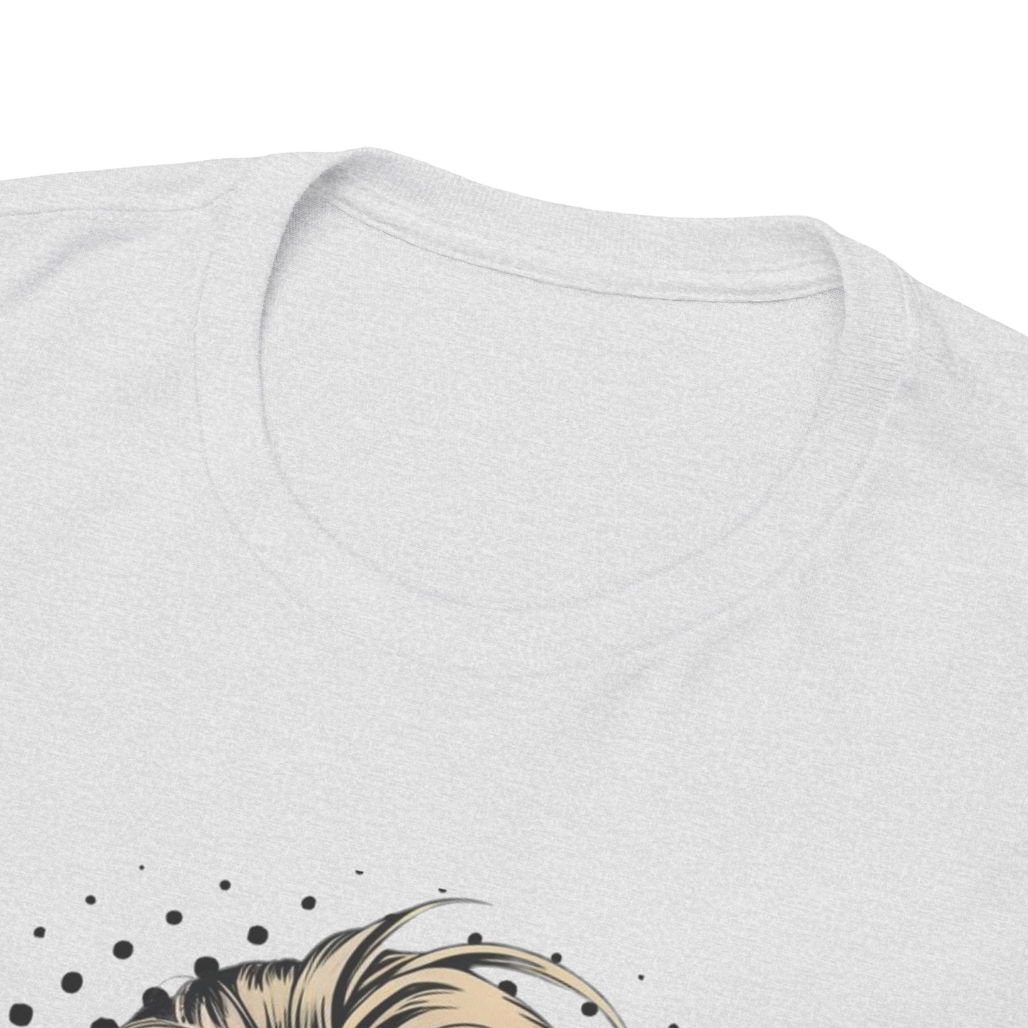 PopArt Girl Bubble Gum Bubble Tshirt unisex heavy cotton