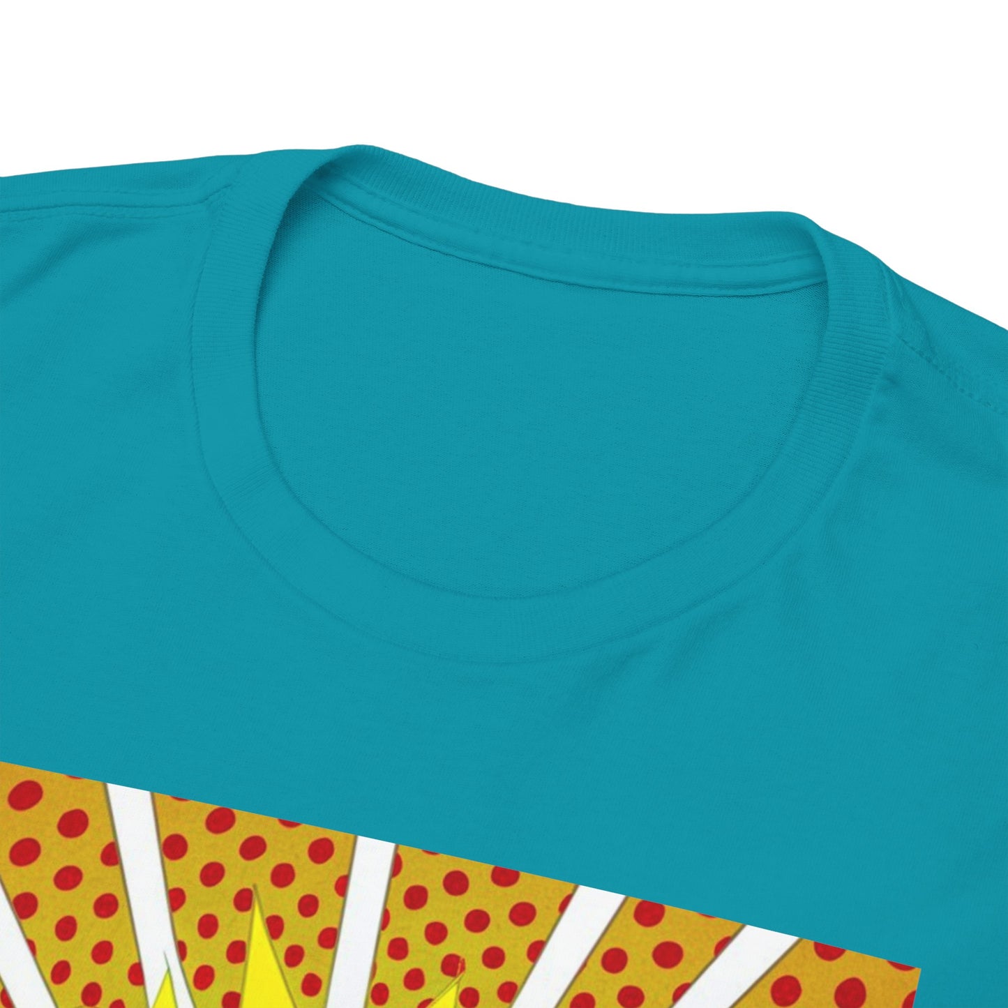 Sexy Retro PopArt Girl Vibrant Colors Unisex heavy cotton Tshirt
