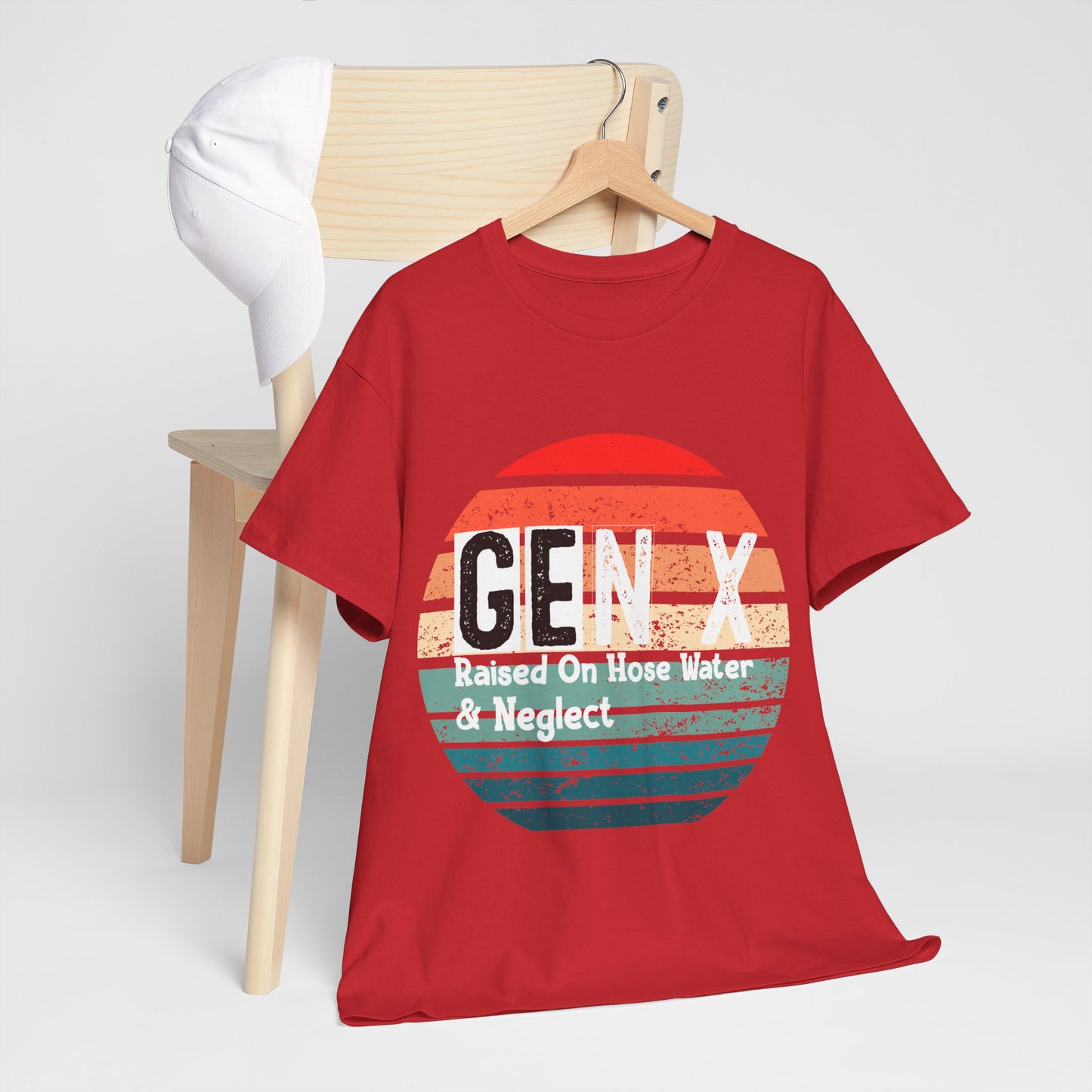 GEN X Raised On Hose Water & Neglect Tshirt Unisex Heavy Cotton