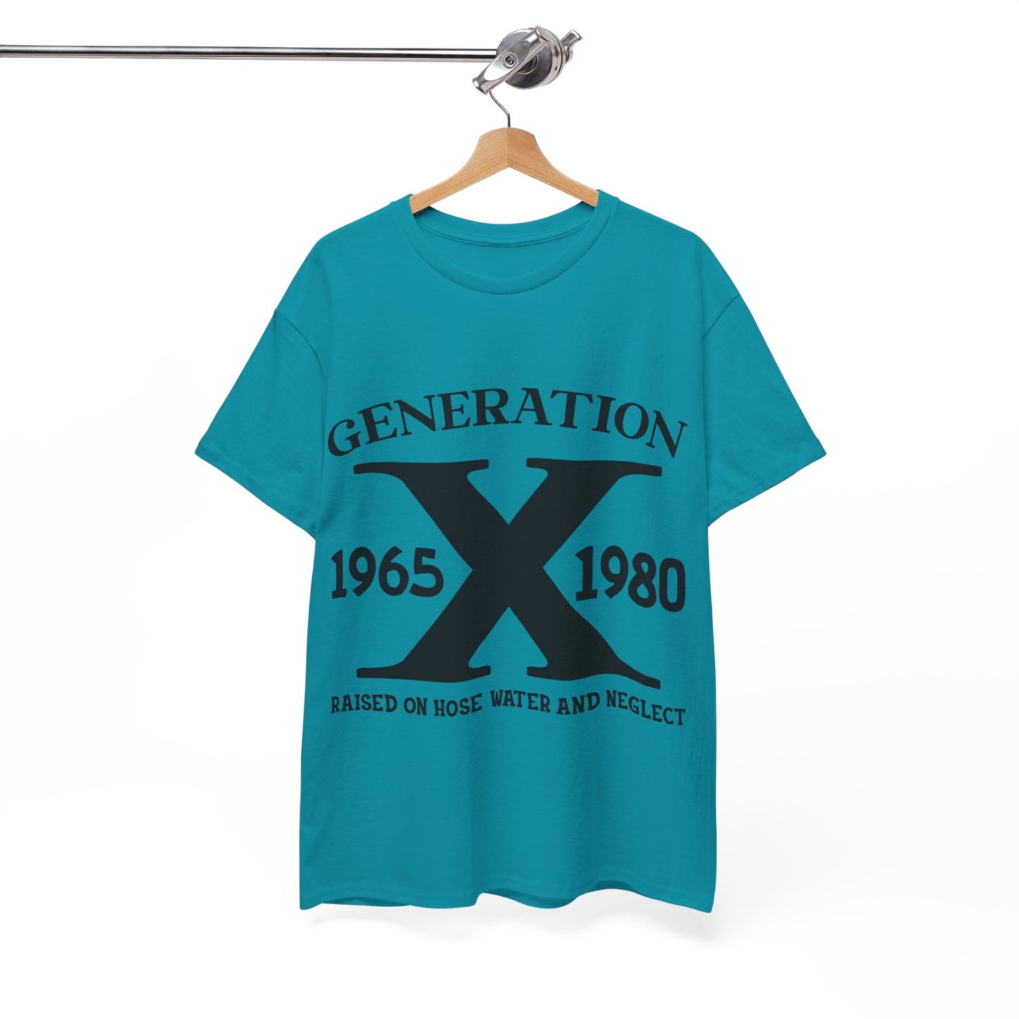 GEN X Raised On Hose Water & Neglect Tshirt Unisex Heavy Cotton