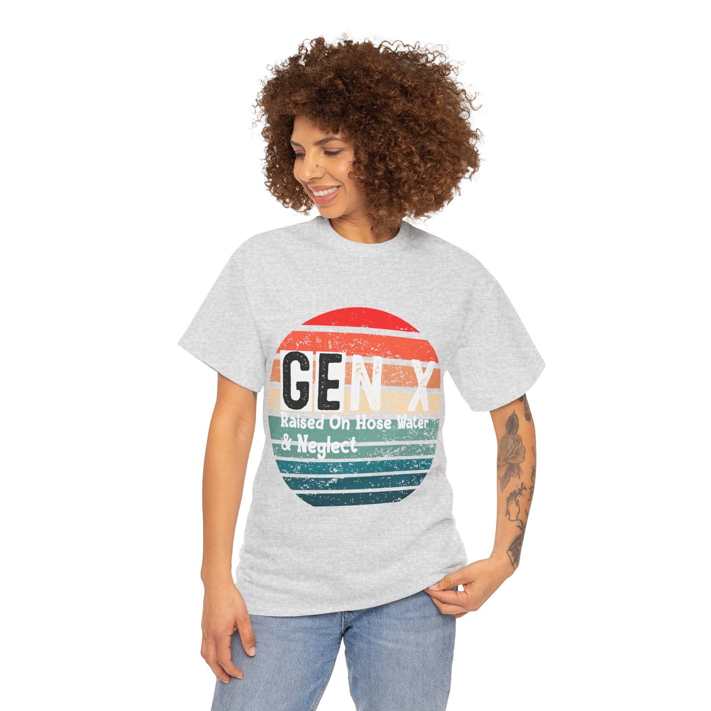 GEN X Raised On Hose Water & Neglect Tshirt Unisex Heavy Cotton