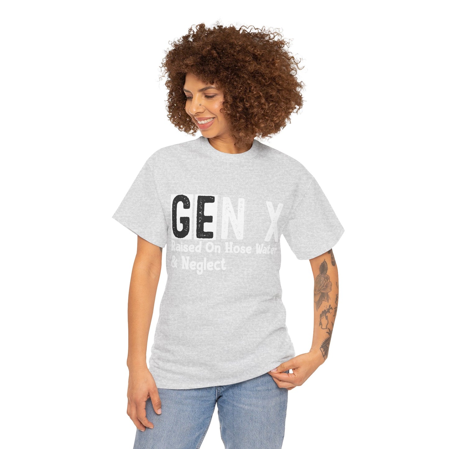 GEN X Raised On Hose Water & Neglect Tshirt Unisex Heavy Cotton