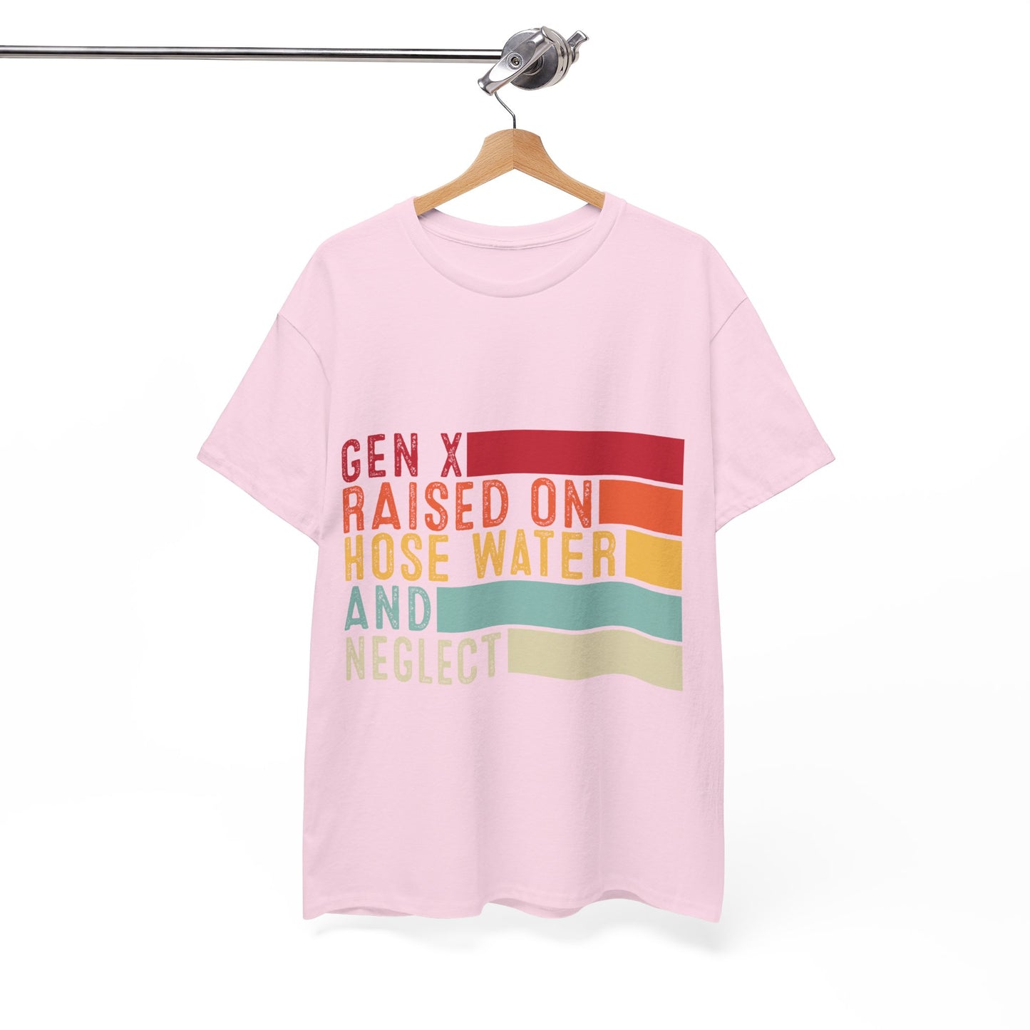 GEN X Raised On Hose Water & Neglect Tshirt Unisex Heavy Cotton