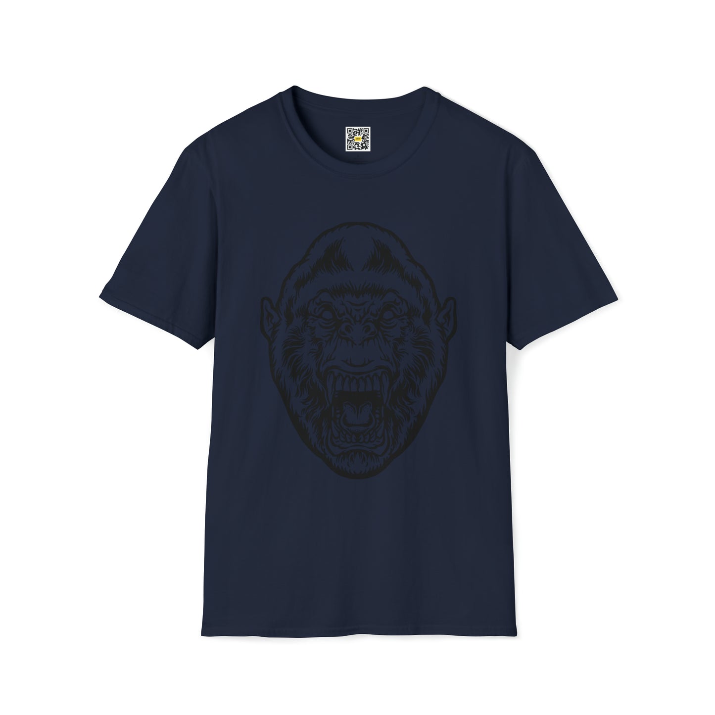 Angry Beast Gorilla Head T-Shirt Jungle Zoo Amazon Animals