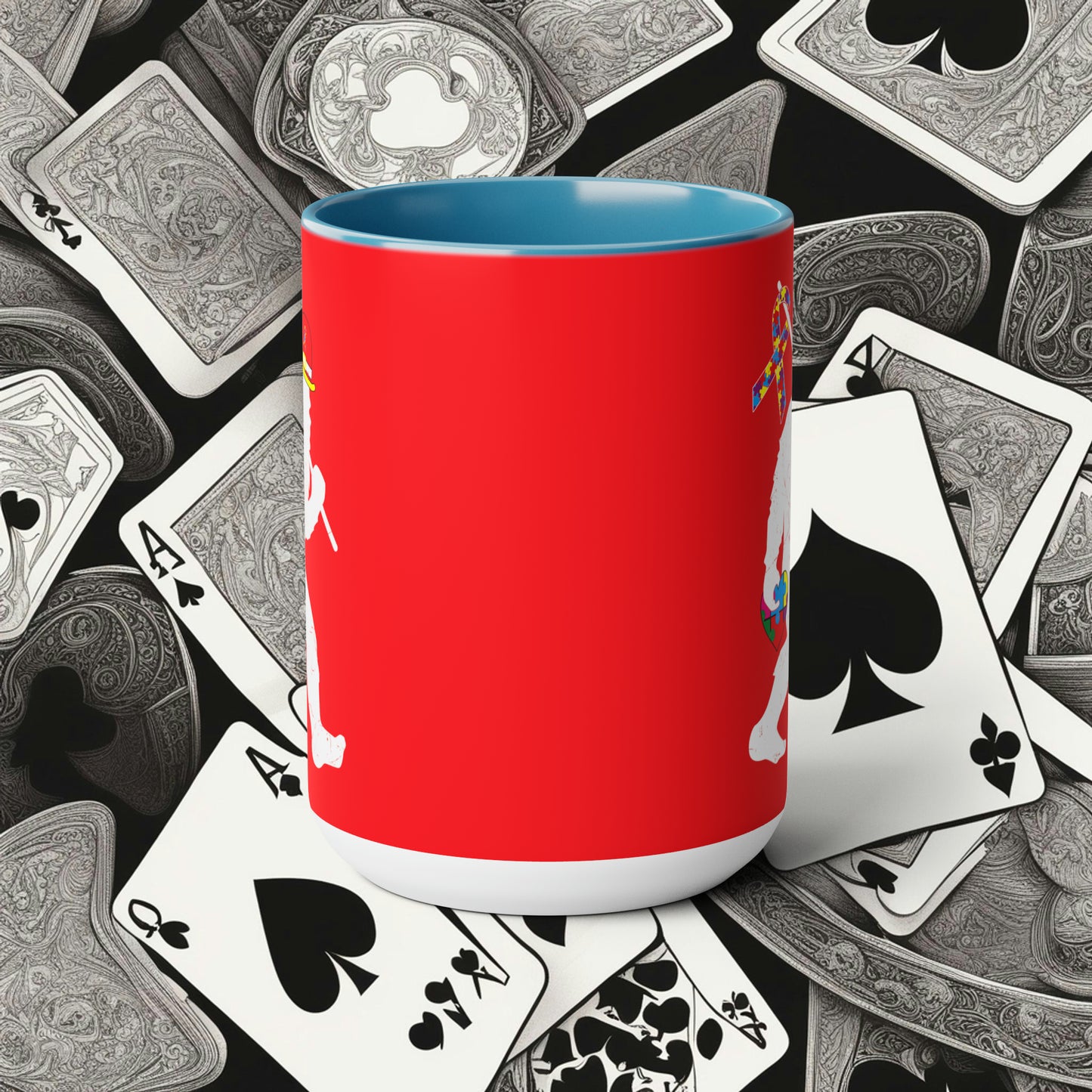 Bigfoot Heart Puzzle Piece Autism - 11oz Mug