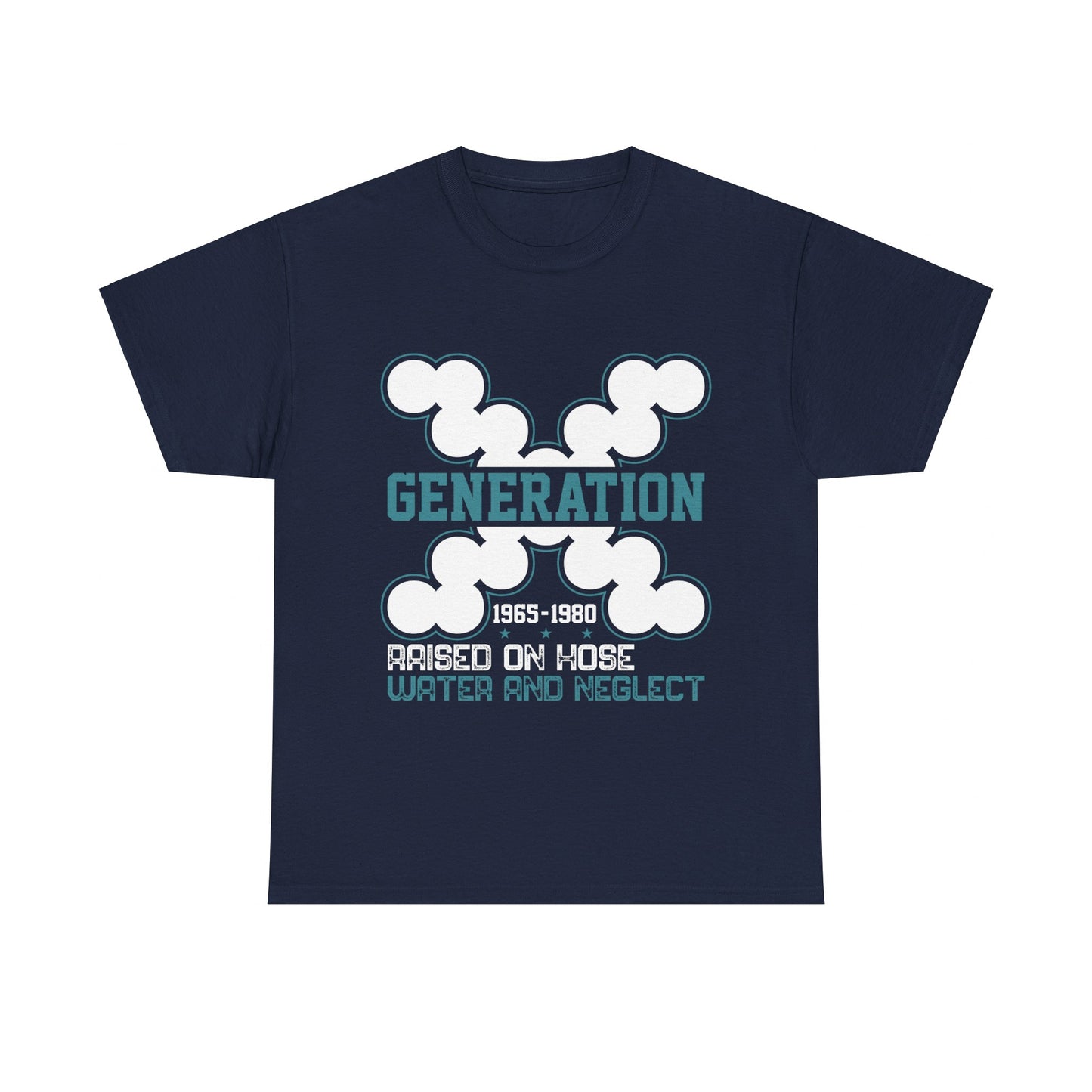 GEN X Raised On Hose Water & Neglect Tshirt Unisex Heavy Cotton T-shirt Unisex Heavy Cotton