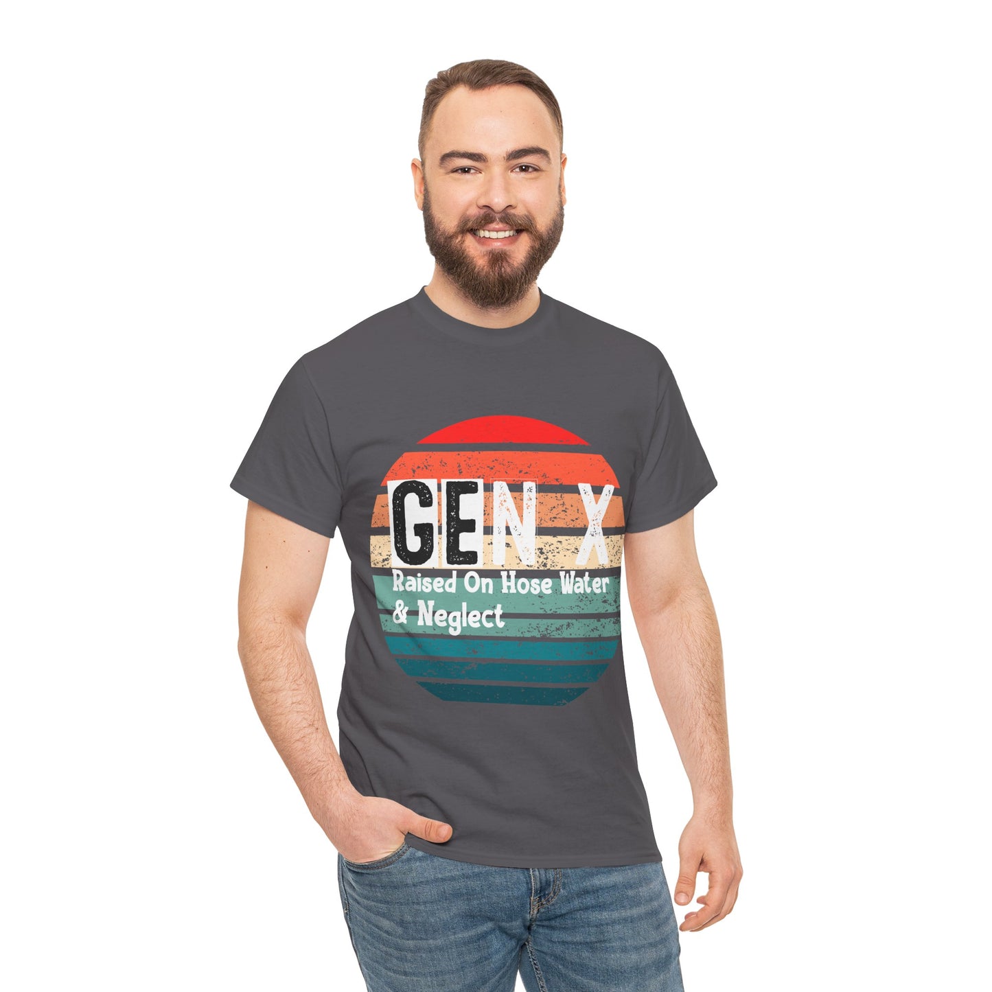 GEN X Raised On Hose Water & Neglect Tshirt Unisex Heavy Cotton