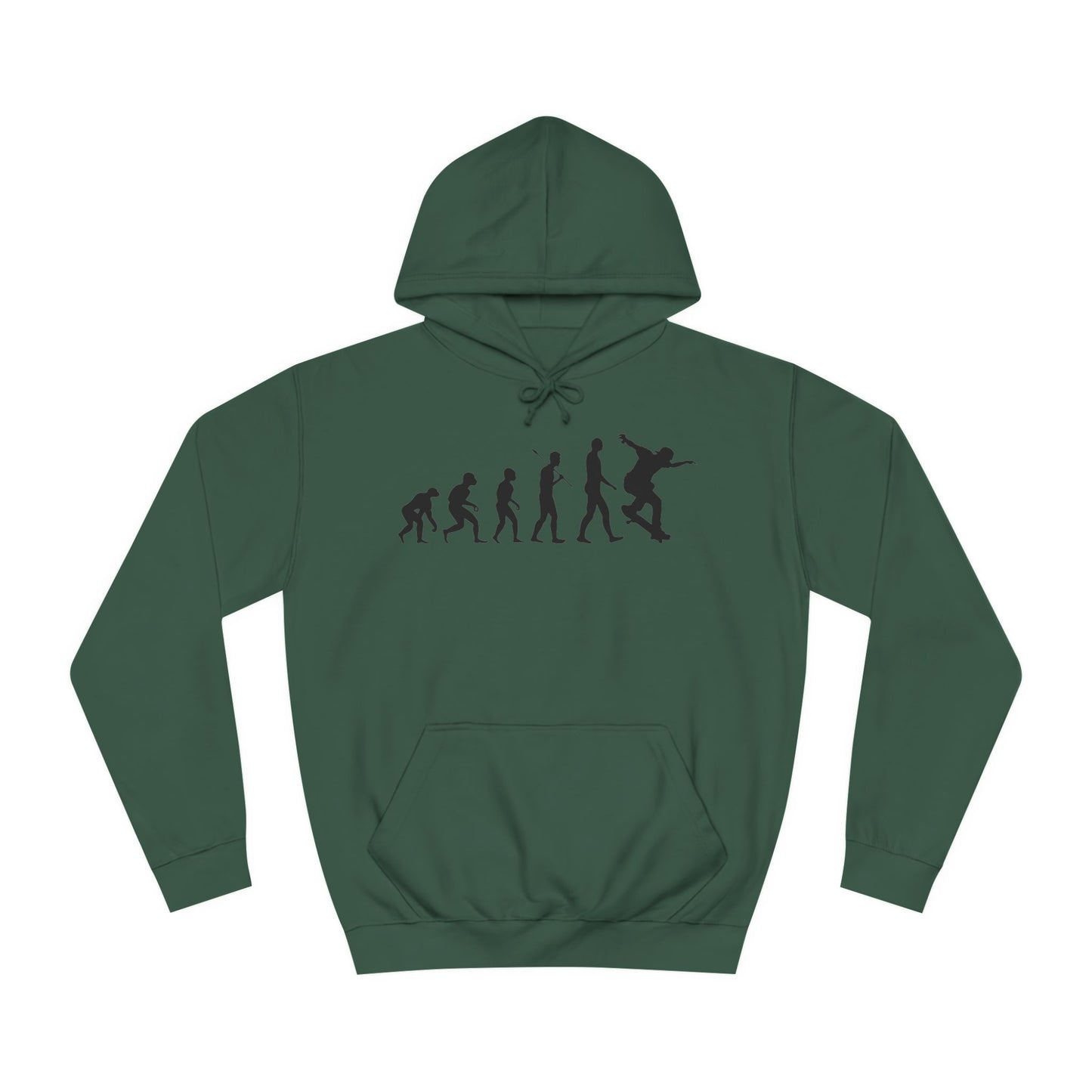 Evolution of Skateboarding Hoodie Stylish Graphic Pullover Unisex Skate Culture