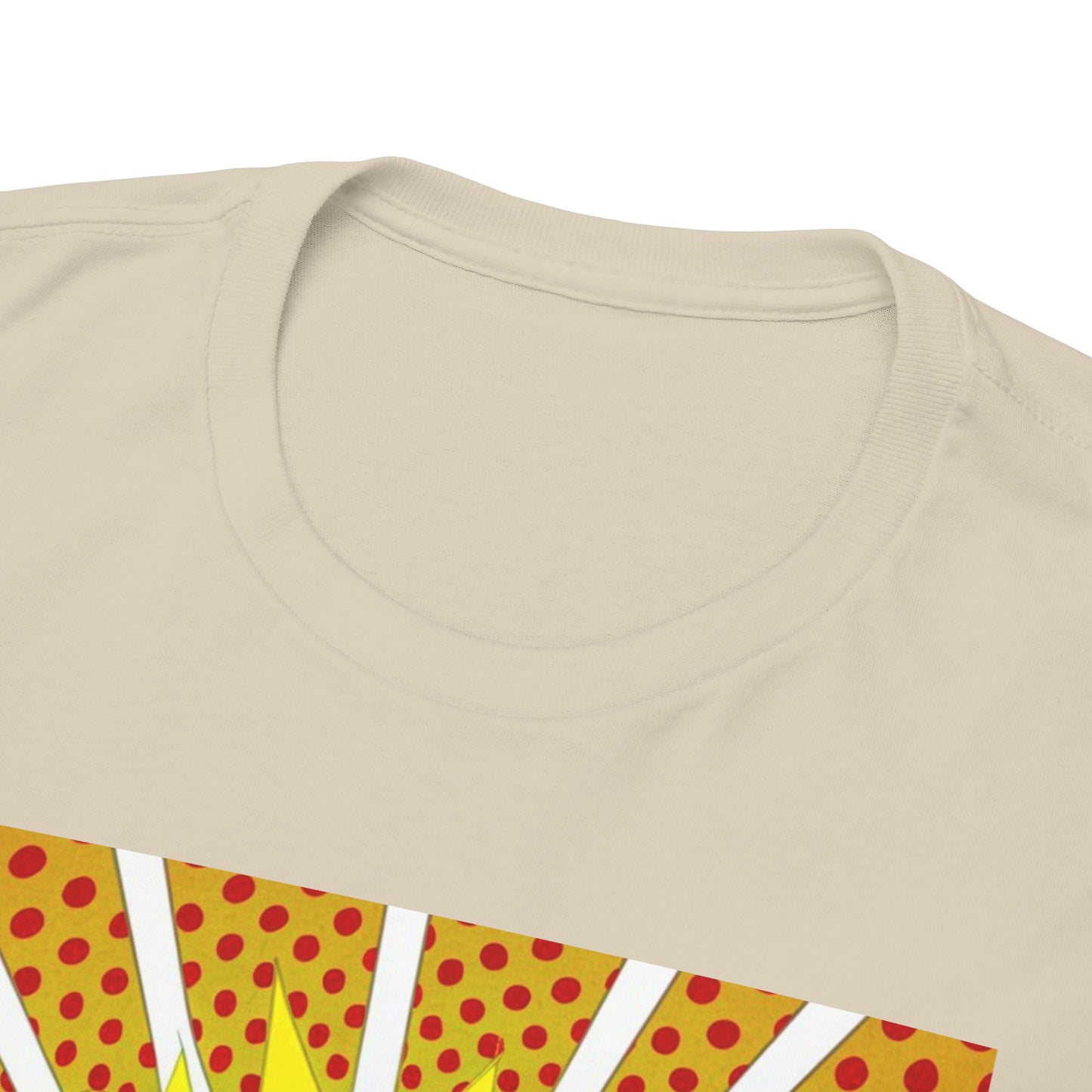 Sexy Retro PopArt Girl Vibrant Colors Unisex heavy cotton Tshirt