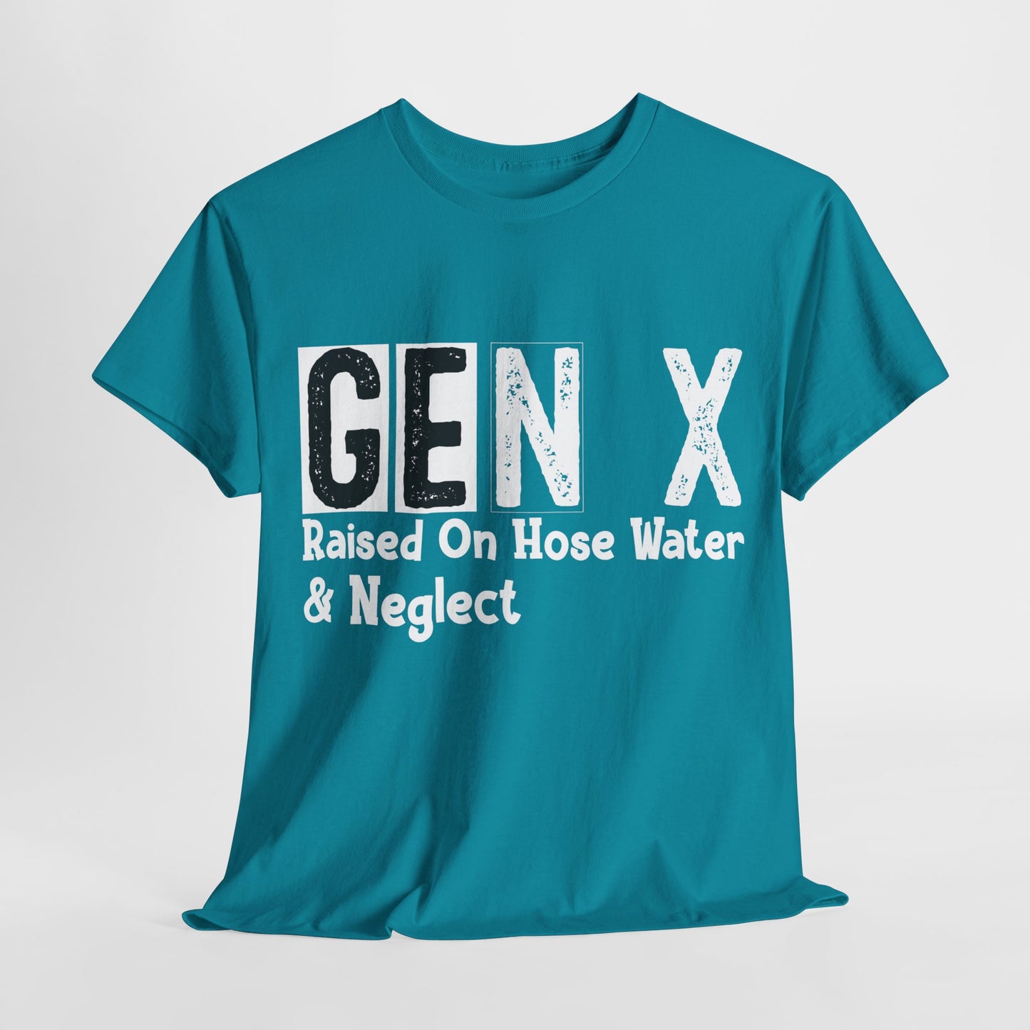 GEN X Raised On Hose Water & Neglect Tshirt Unisex Heavy Cotton
