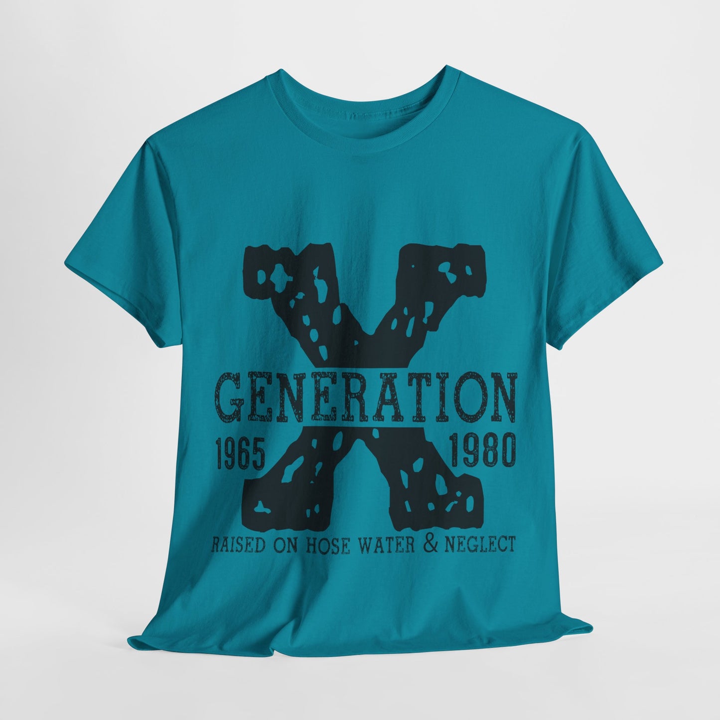 Copy of GEN X Raised On Hose Water & Neglect Tshirt Unisex Heavy Cotton
